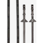 LeMieux Reins Ergo Grip Rubber Brown