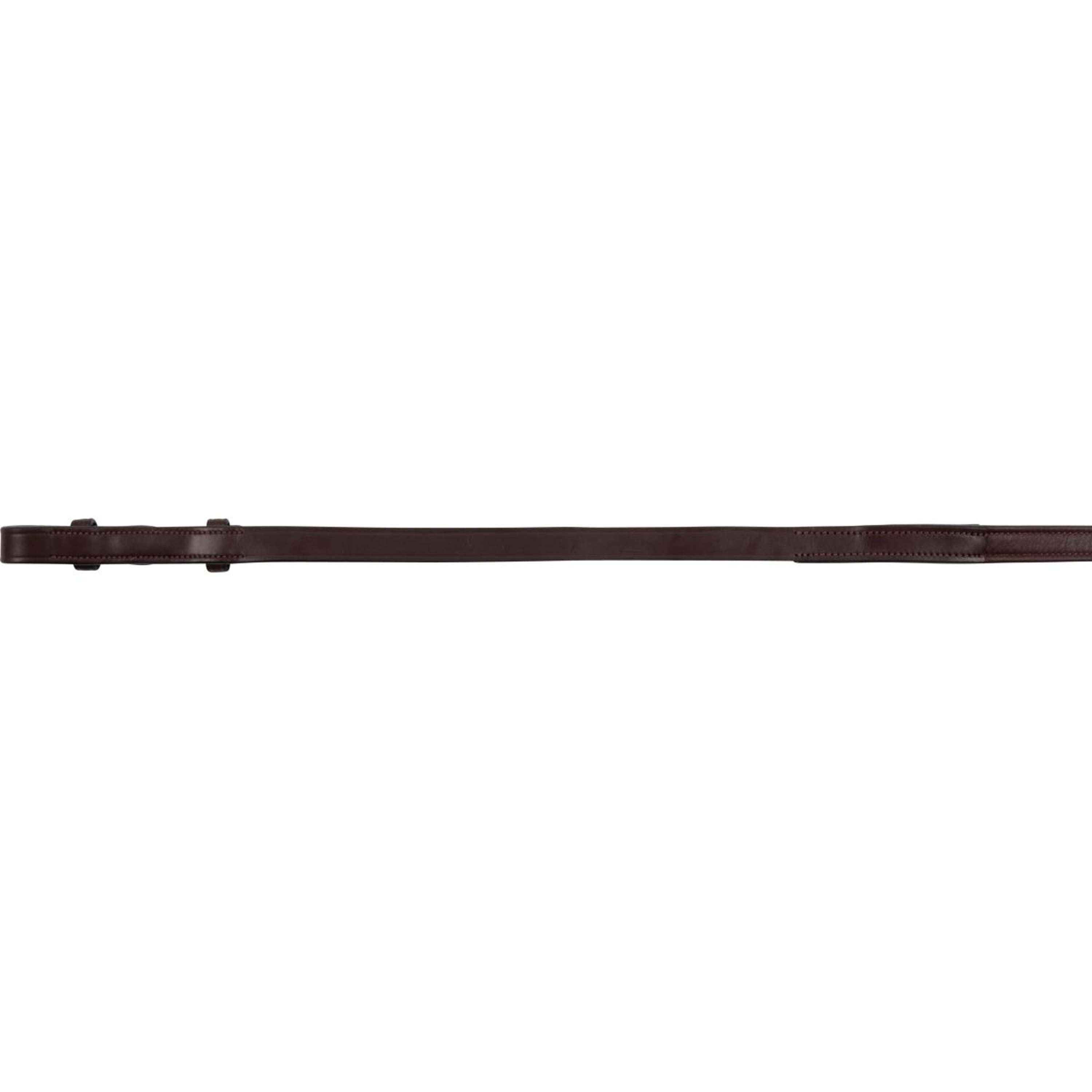 Montar Reins Leather/Rubber Frech Hooks Eco Brown