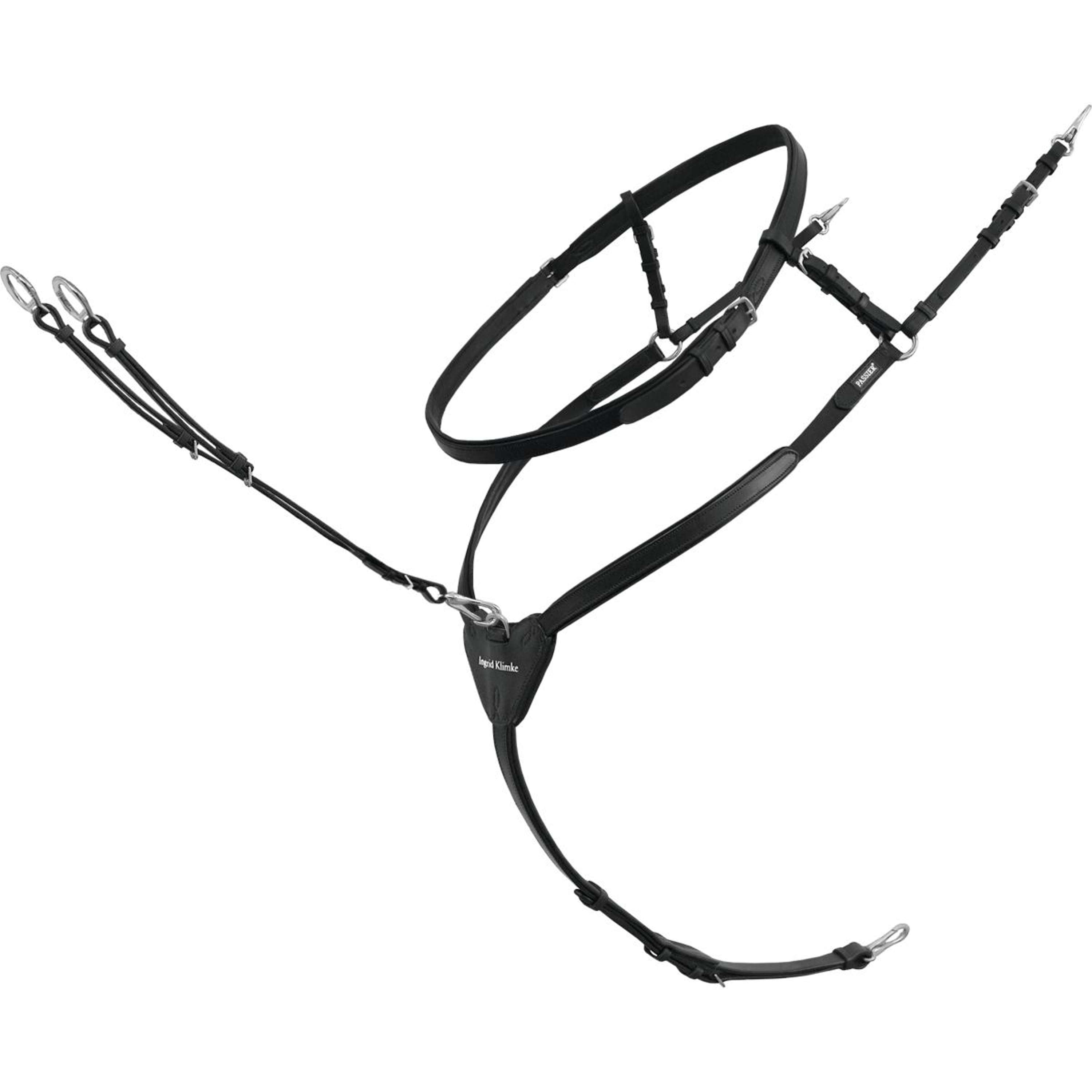 Passier Front Harness Ingrid Klimke Black/Silver