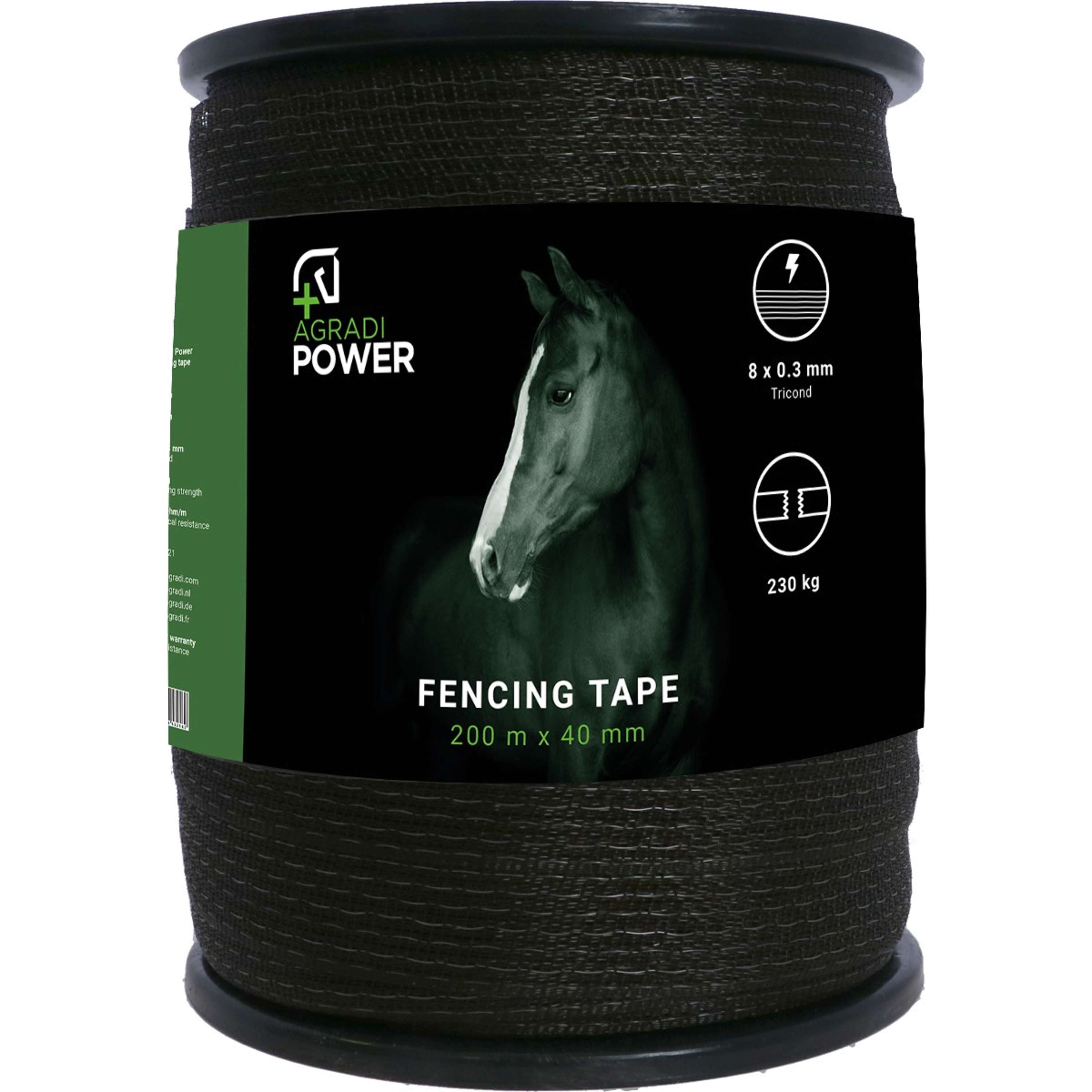 Agradi Power Fencing Tape Brown