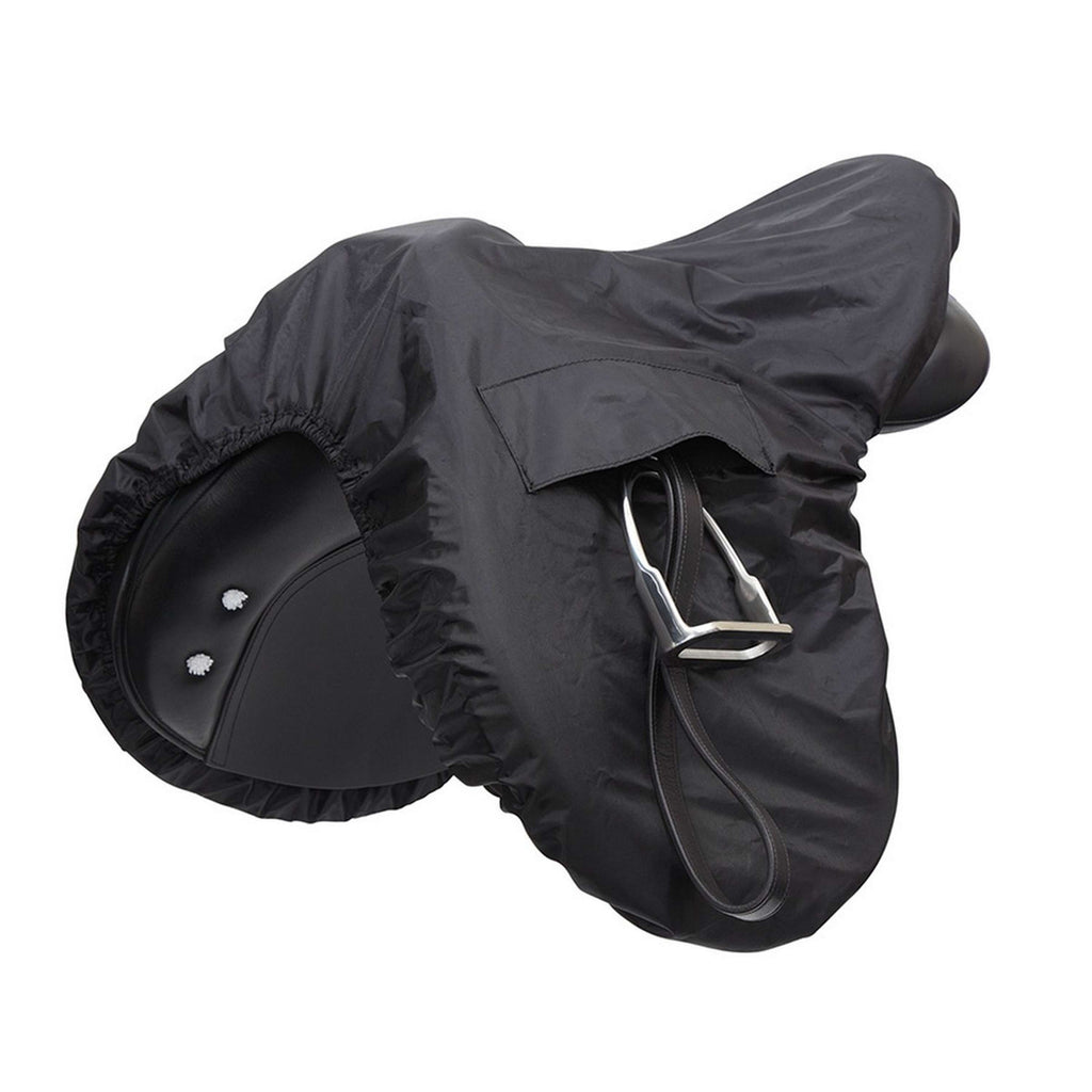 Shires Saddle Cover Waterproof Ride On All Purpose Black