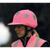 Equi-Flector by Shires Helmet Cover Team Pink