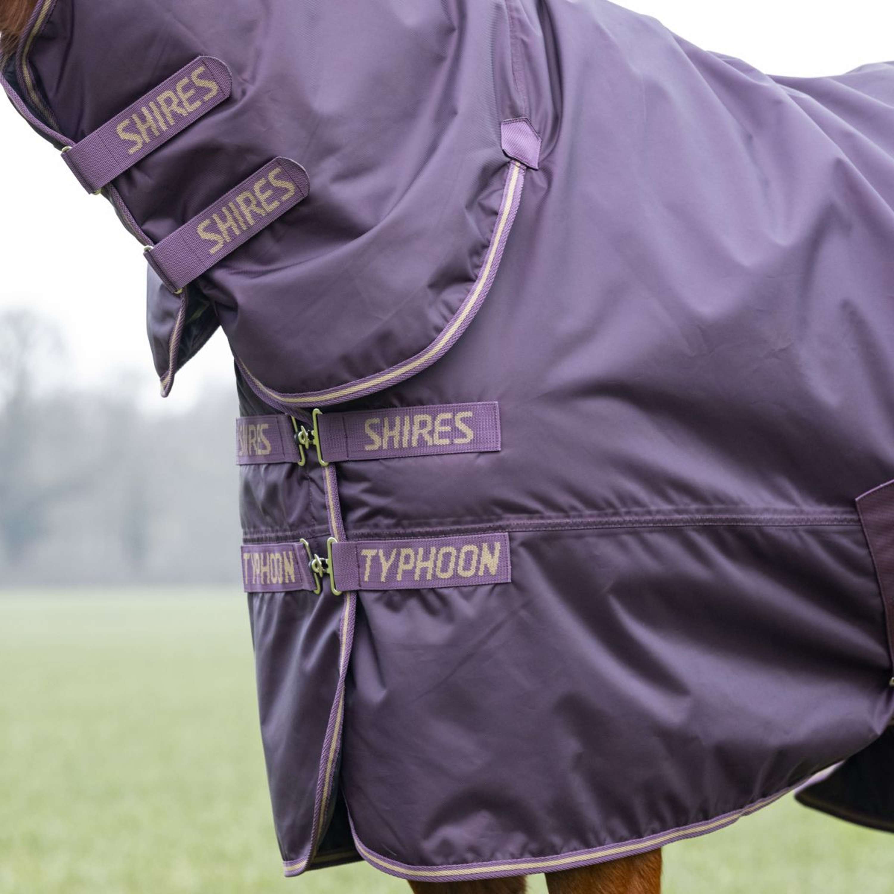 Tempest by Shires Winter Rug Turnout Typhoon 100g Black Cherry