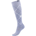 ELT Riding Socks Argyle Blue Grey