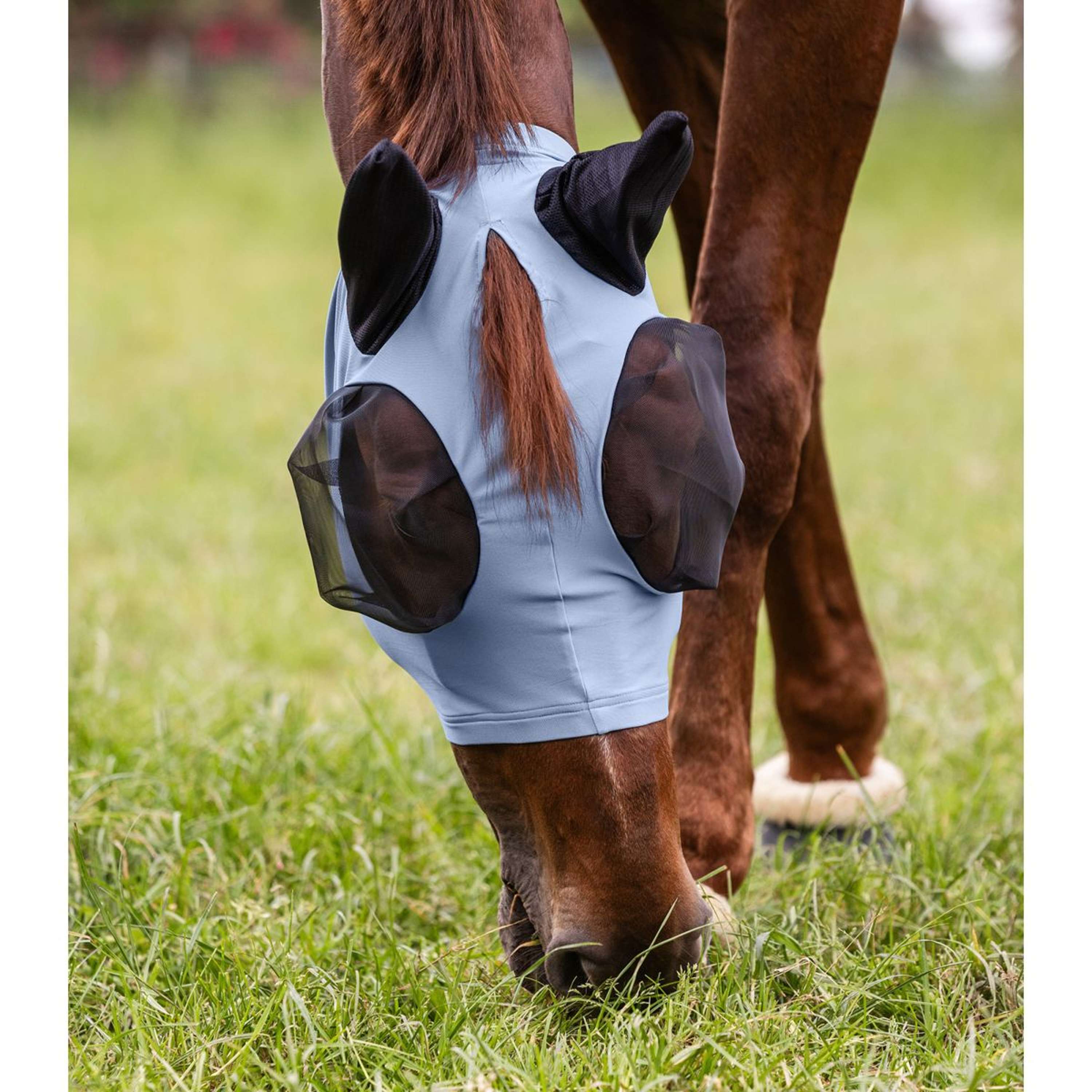 Waldhausen Fly Mask Puck Pastel Blue