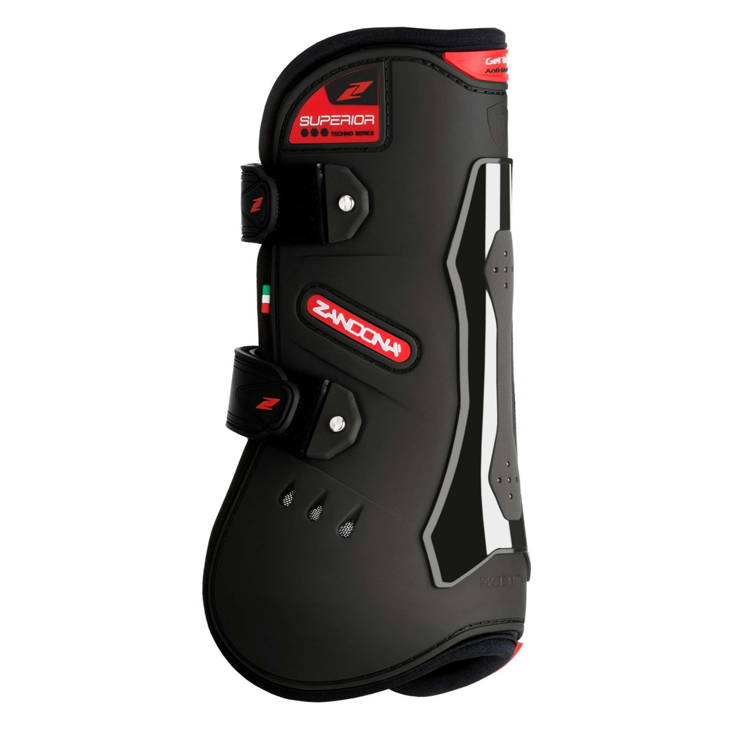 Zandona Tendon Boots Superior Air Velcro Black