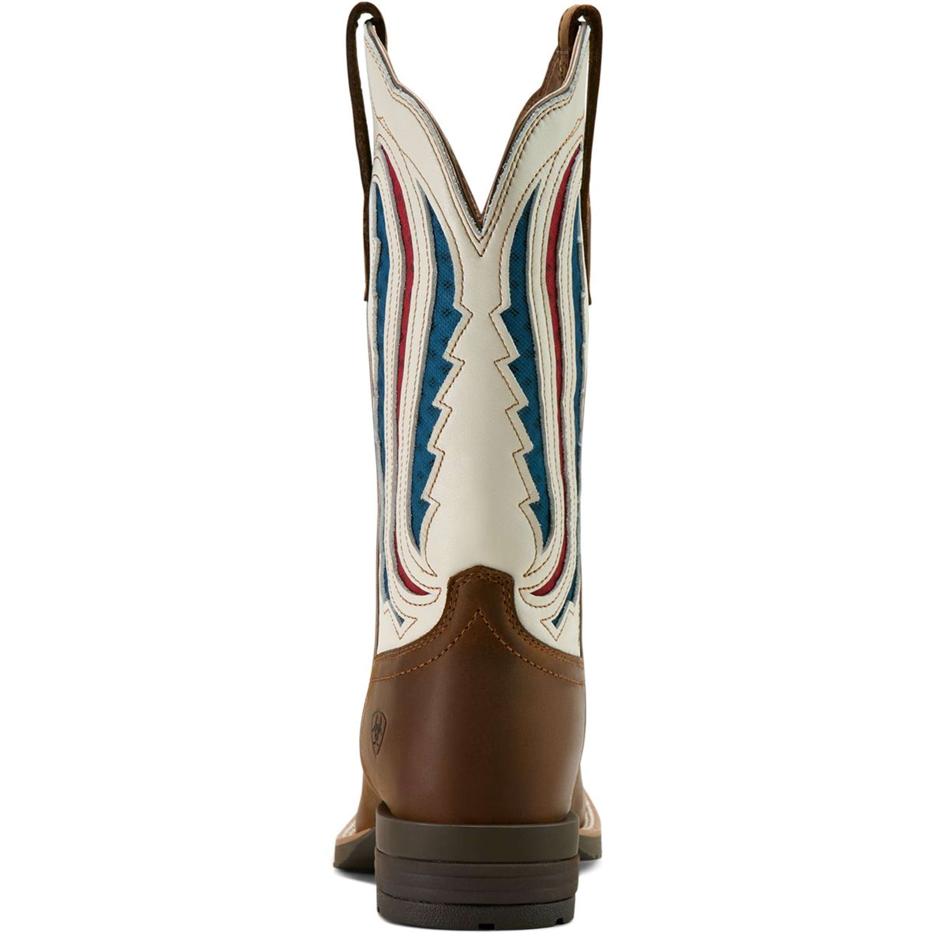 Ariat Western Boots Hybrid Ranchwork Venttek Women Distressed Brown/Crema