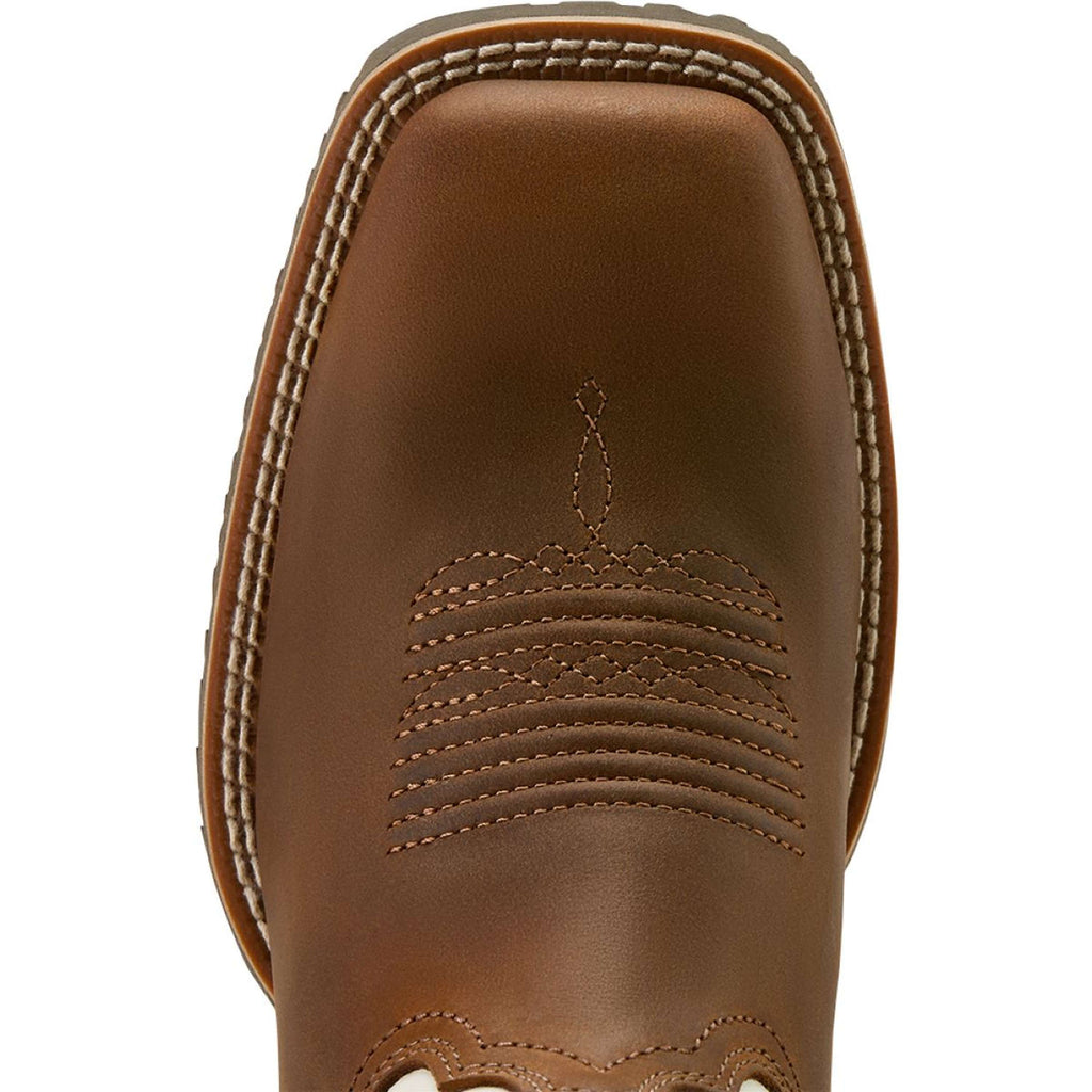 Ariat Western Boots Hybrid Ranchwork Venttek Women Distressed Brown/Crema