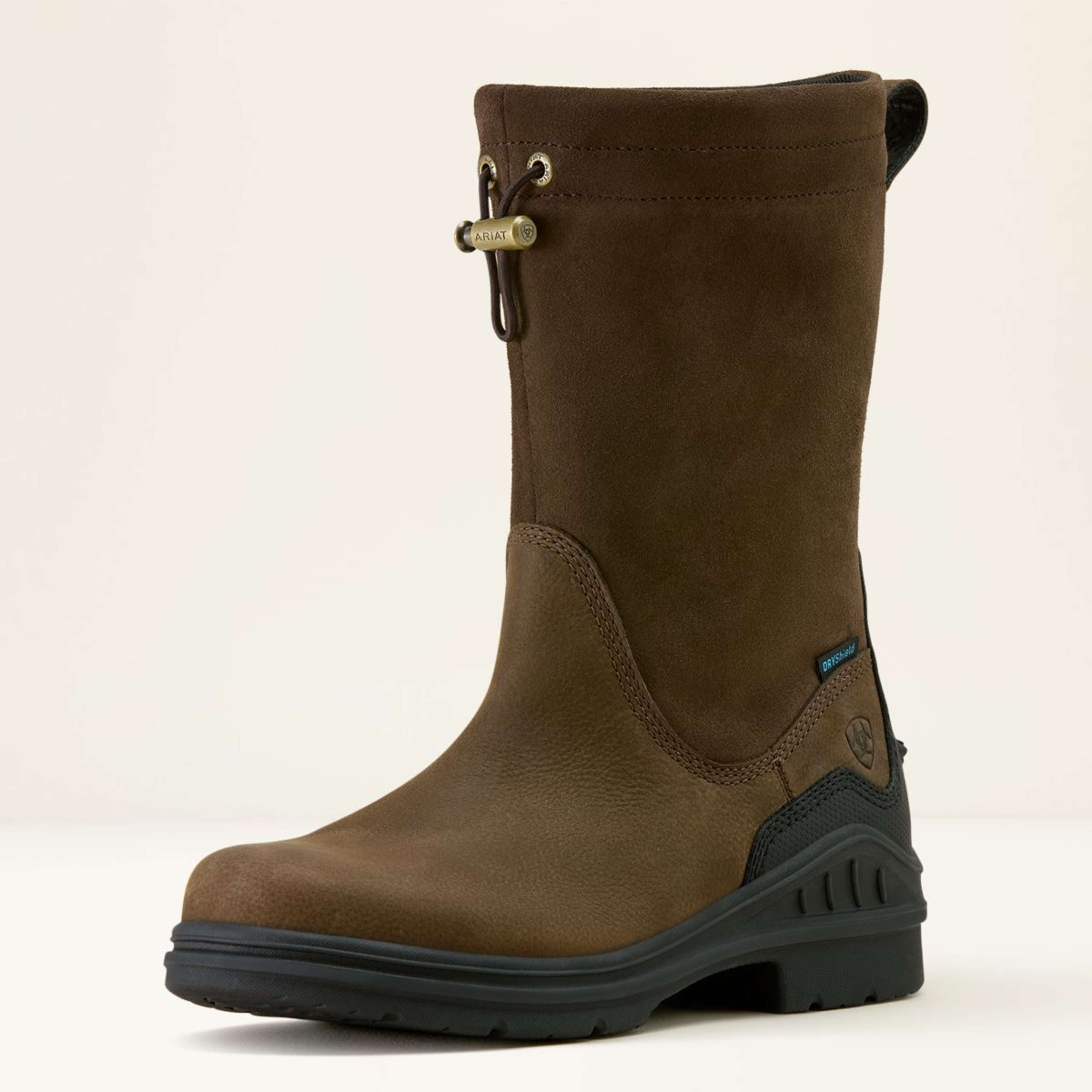 Ariat Outdoor Boots Barnyard Brooke Waterproof Women Vintage Brown
