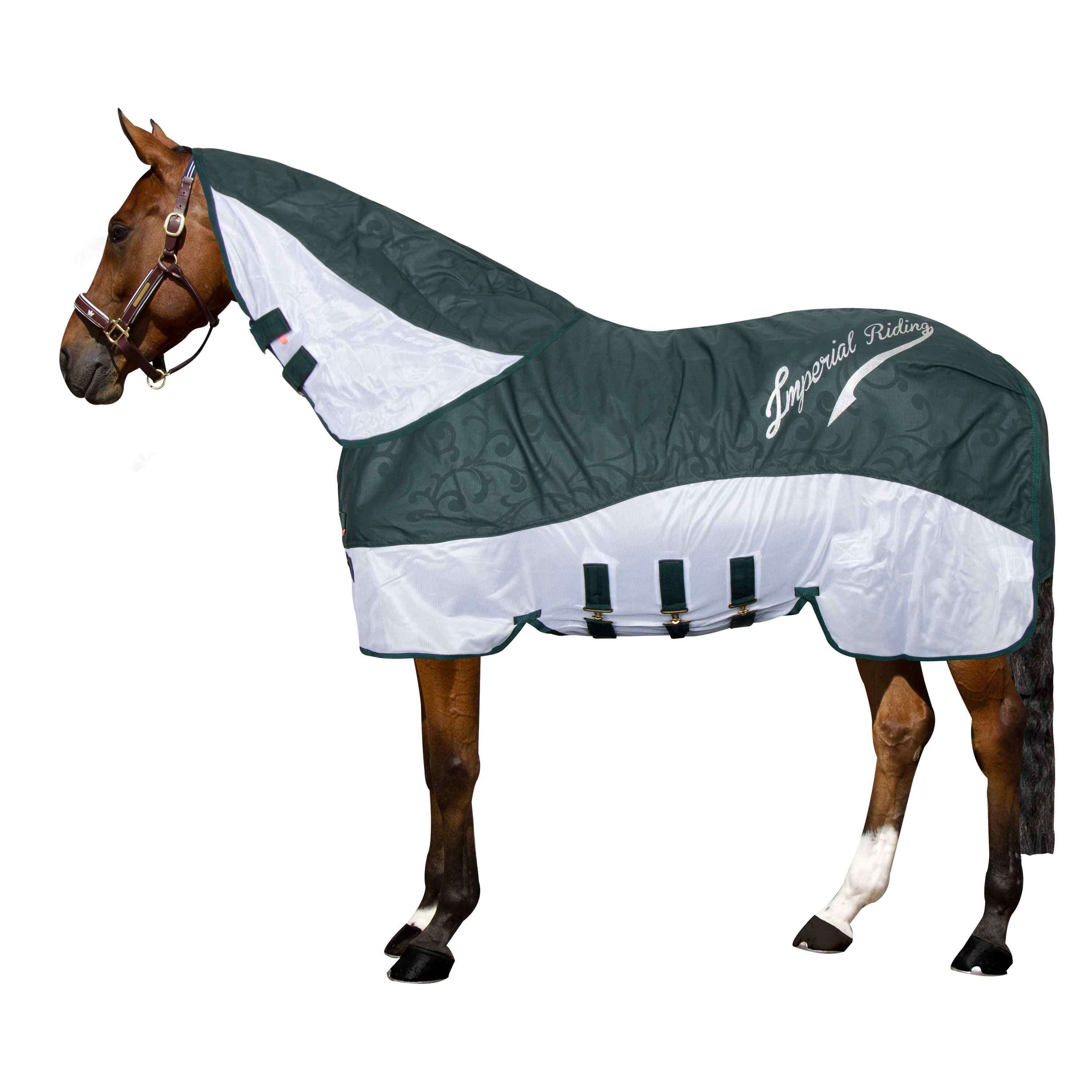 Imperial Riding Fly and Rain Blanket IRHSuper-Dry Forest Green
