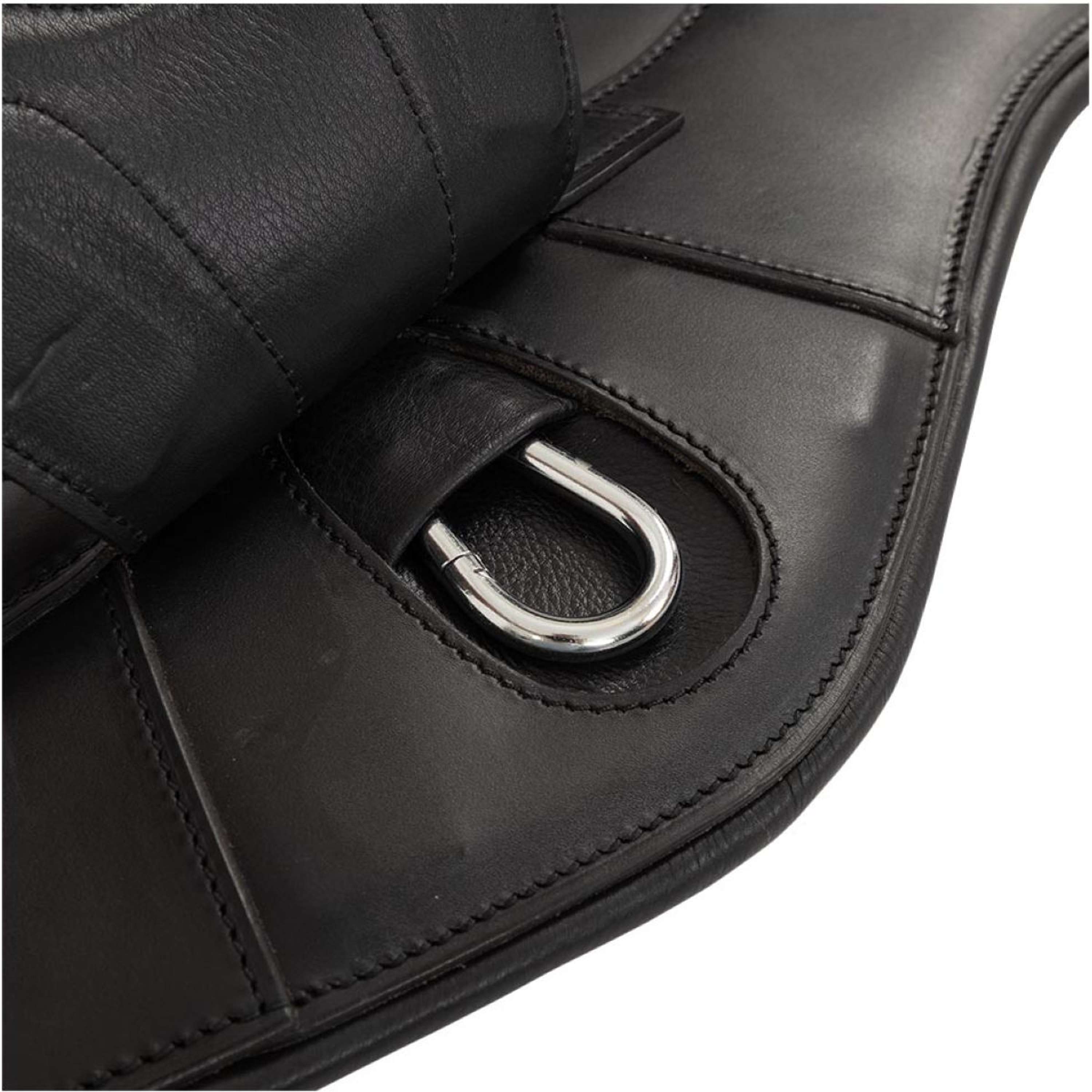 BR Versatility girth Driffiel Belly Flap Double Elastic Magnet Black
