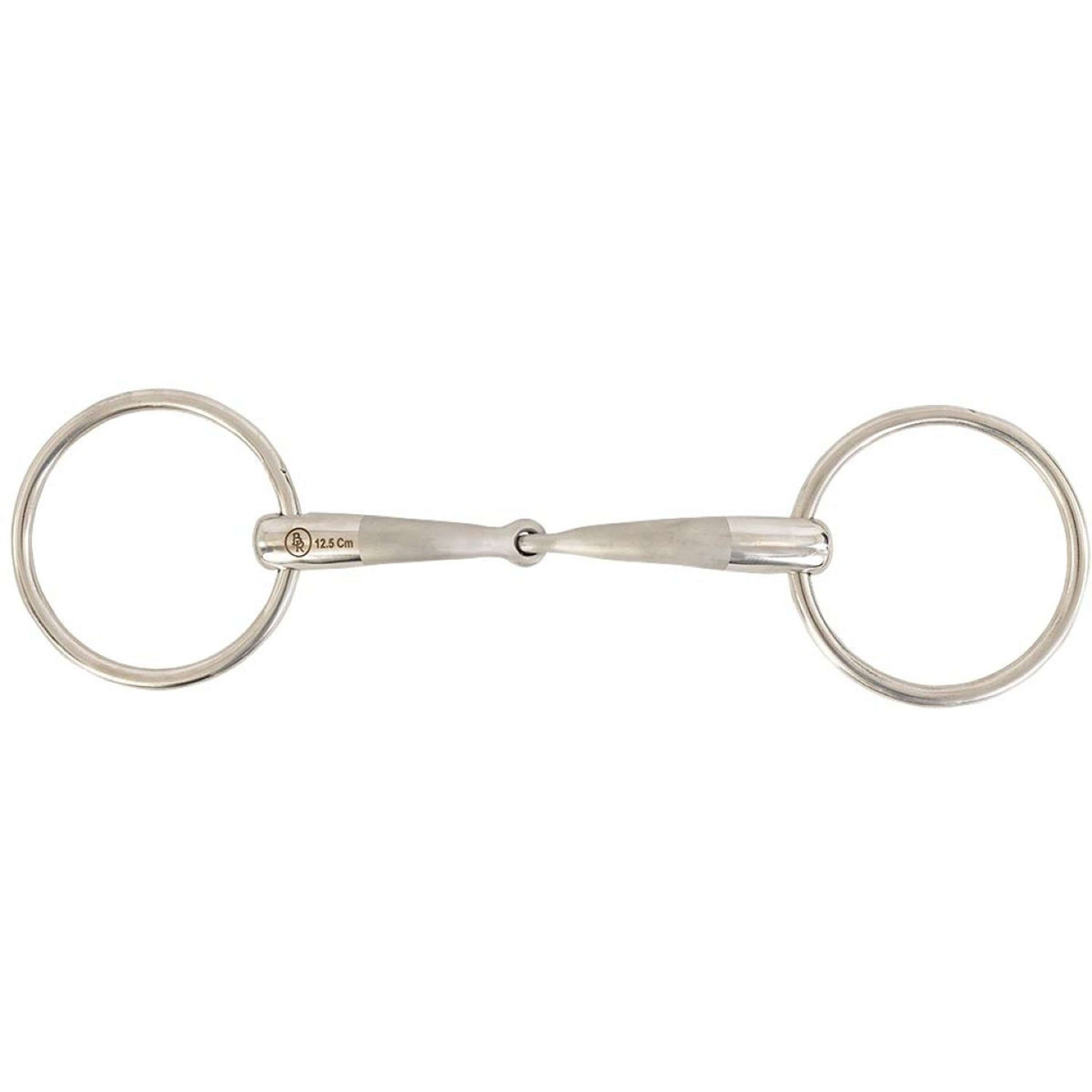 BR Loose Ring Snaffle Satin Sense Single Snaffle 16mm