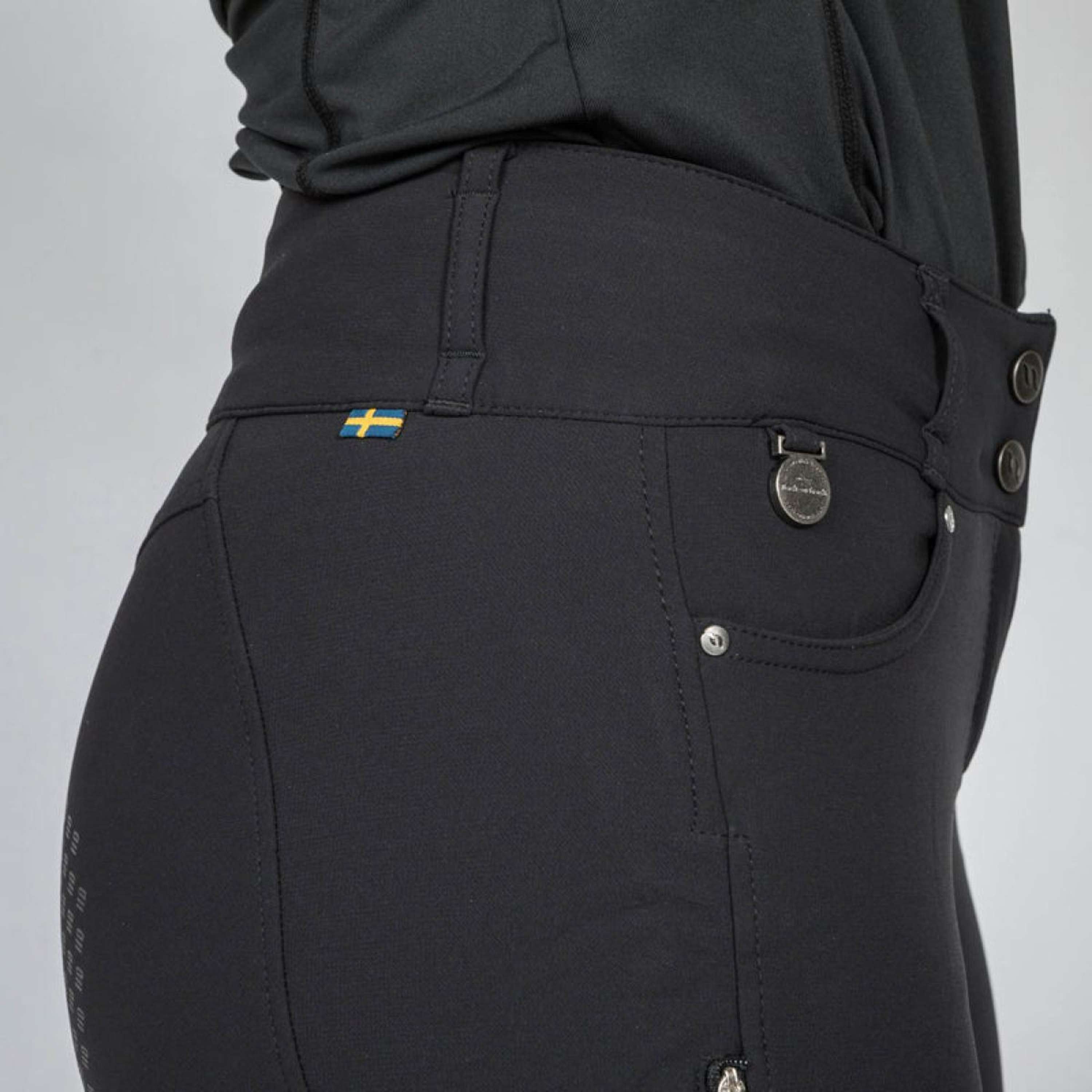 Back on Track Breeches Julia Full Grip Black
