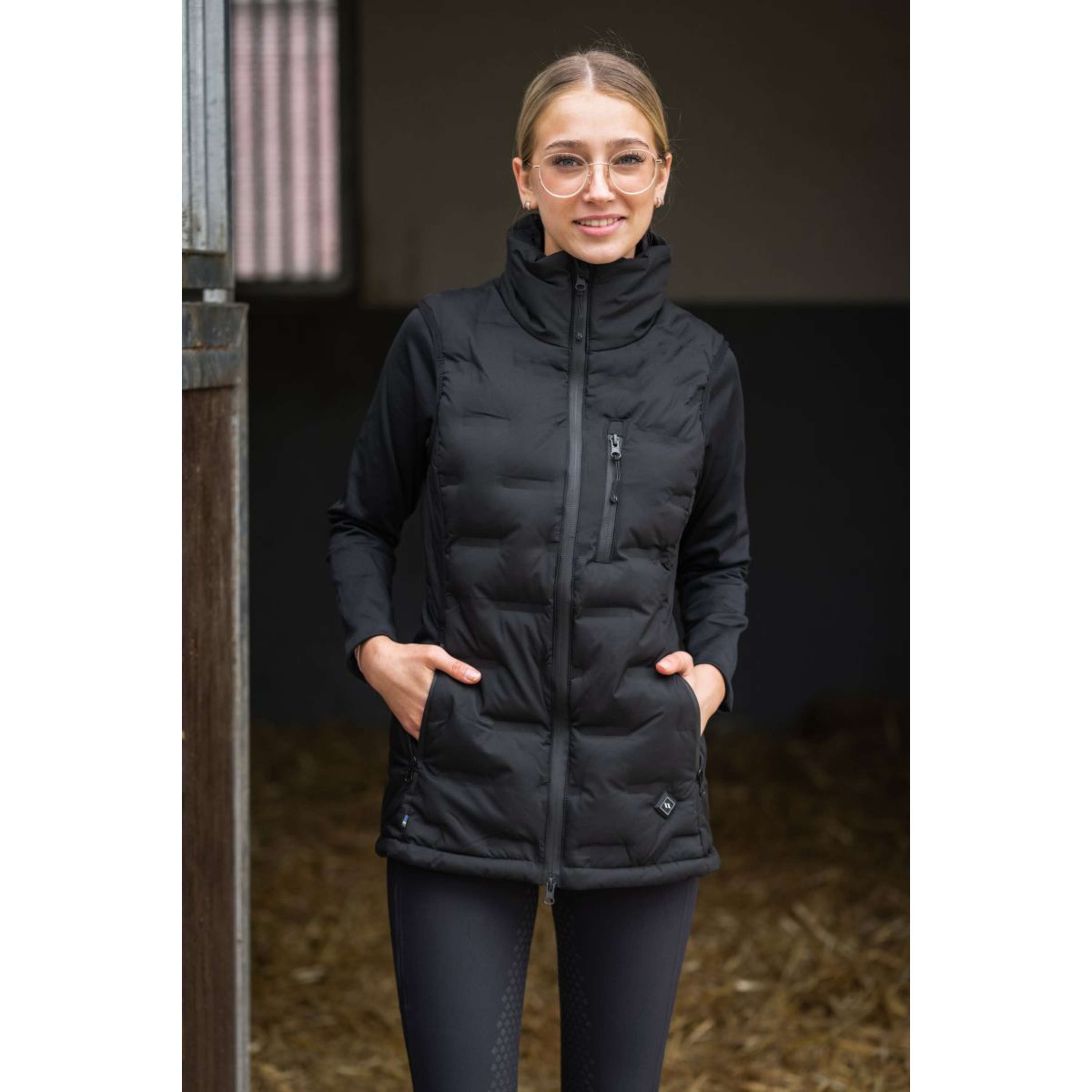 Back on Track Heated Vest Katla W's Black