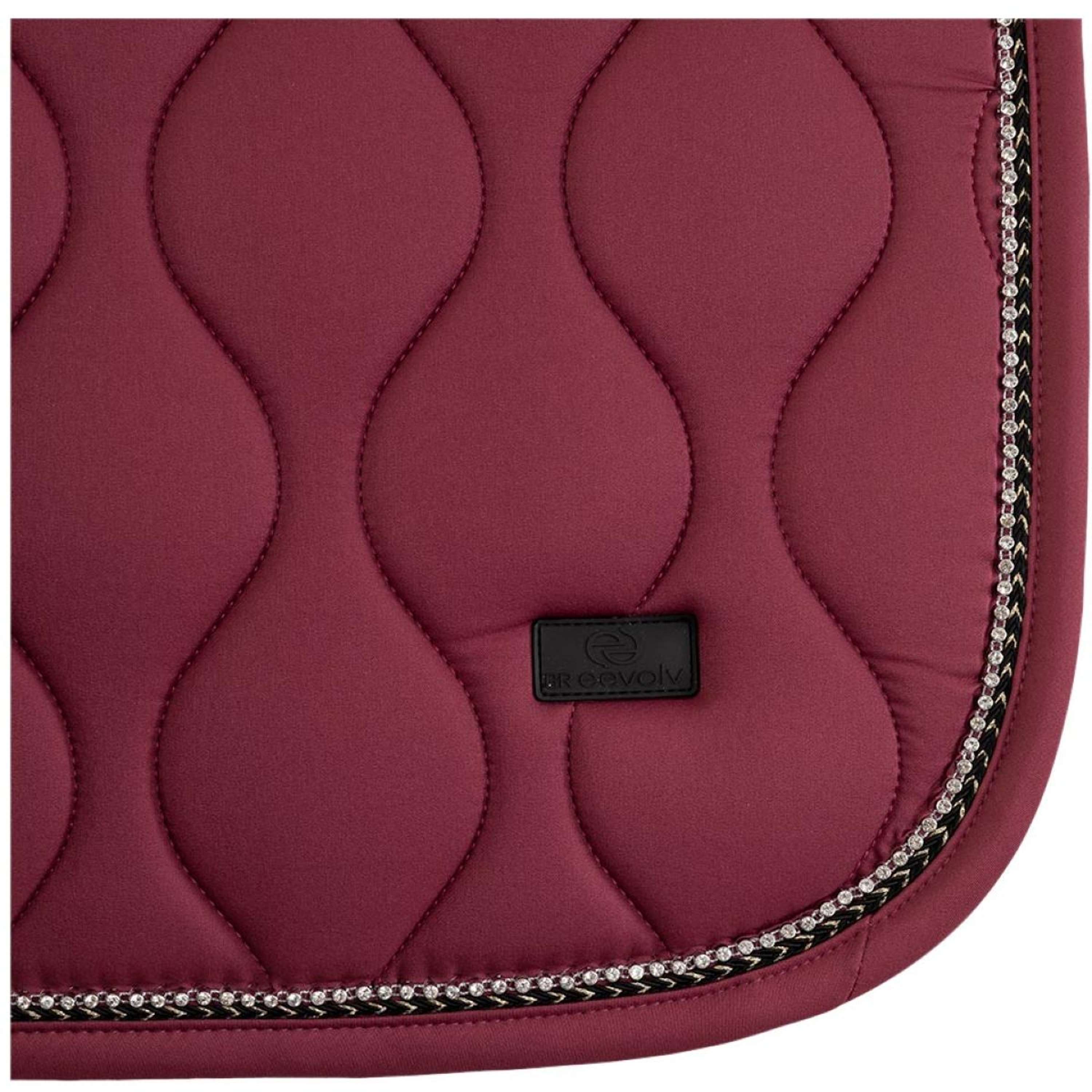 BR Saddlepad Eevolv Louise All Purpose Maroon