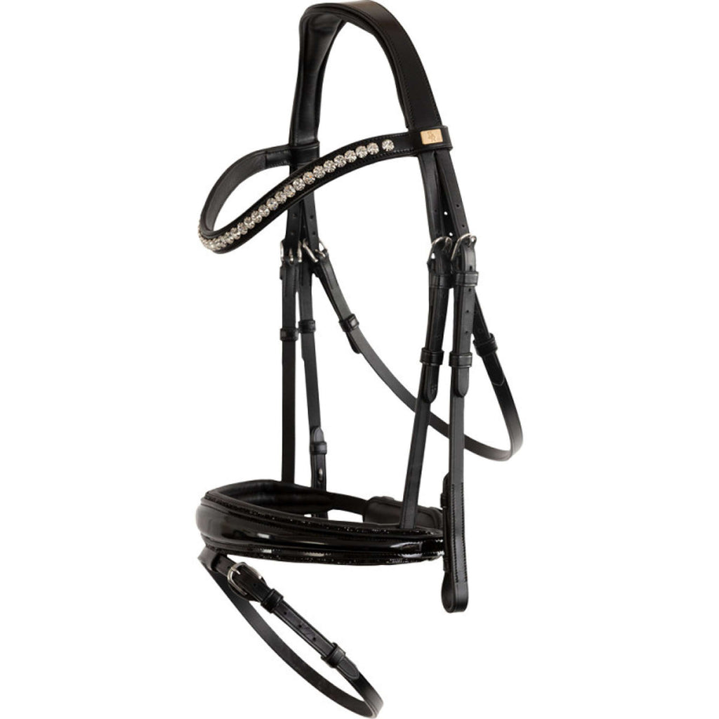 BR Bridle Hitchin Black/Silver