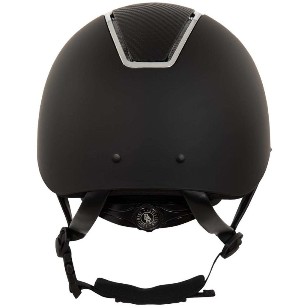 BR Cap Omega painted Black/Chrome