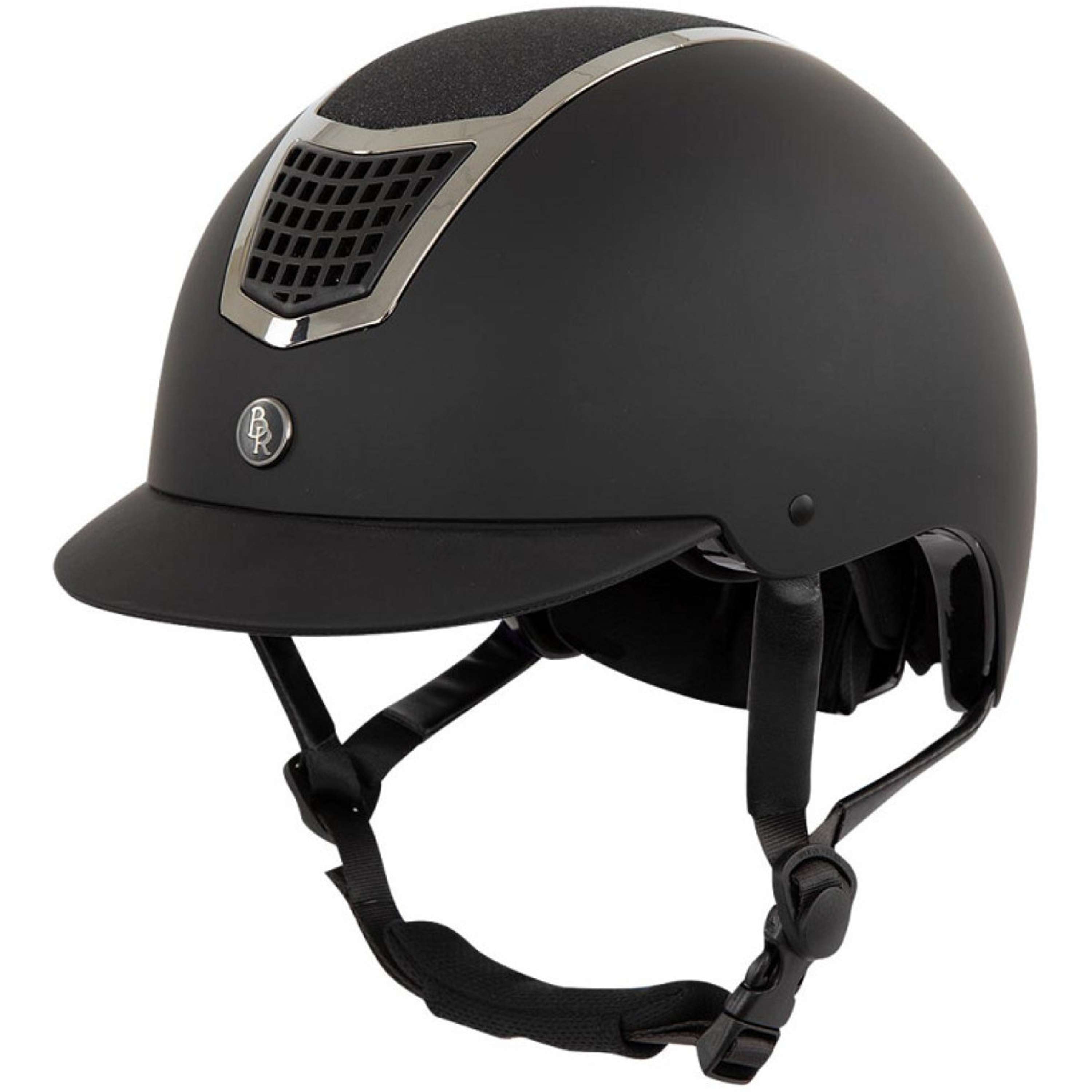 BR Riding Cap Lambda Glitter Black/Gunmetal