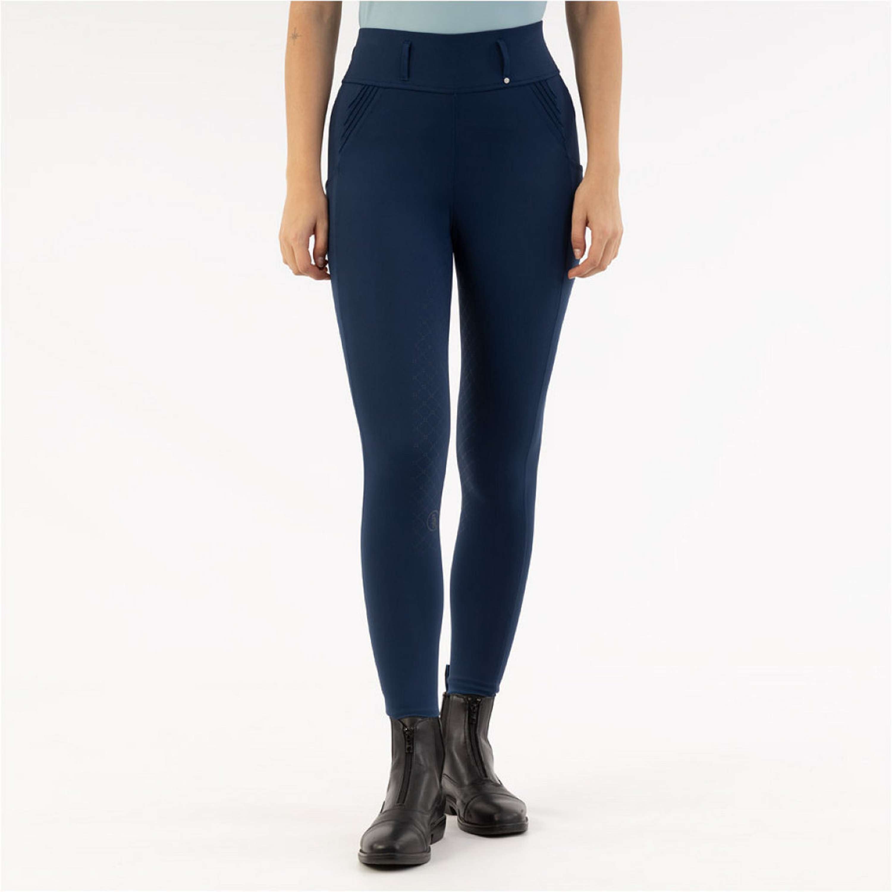 BR Riding Legging Krista Full Grip Pageant Blue