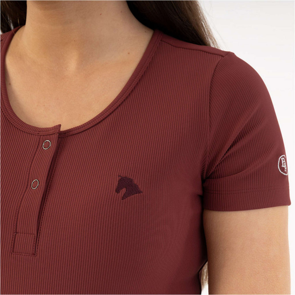 BR T-Shirt Klaasje New Maroon