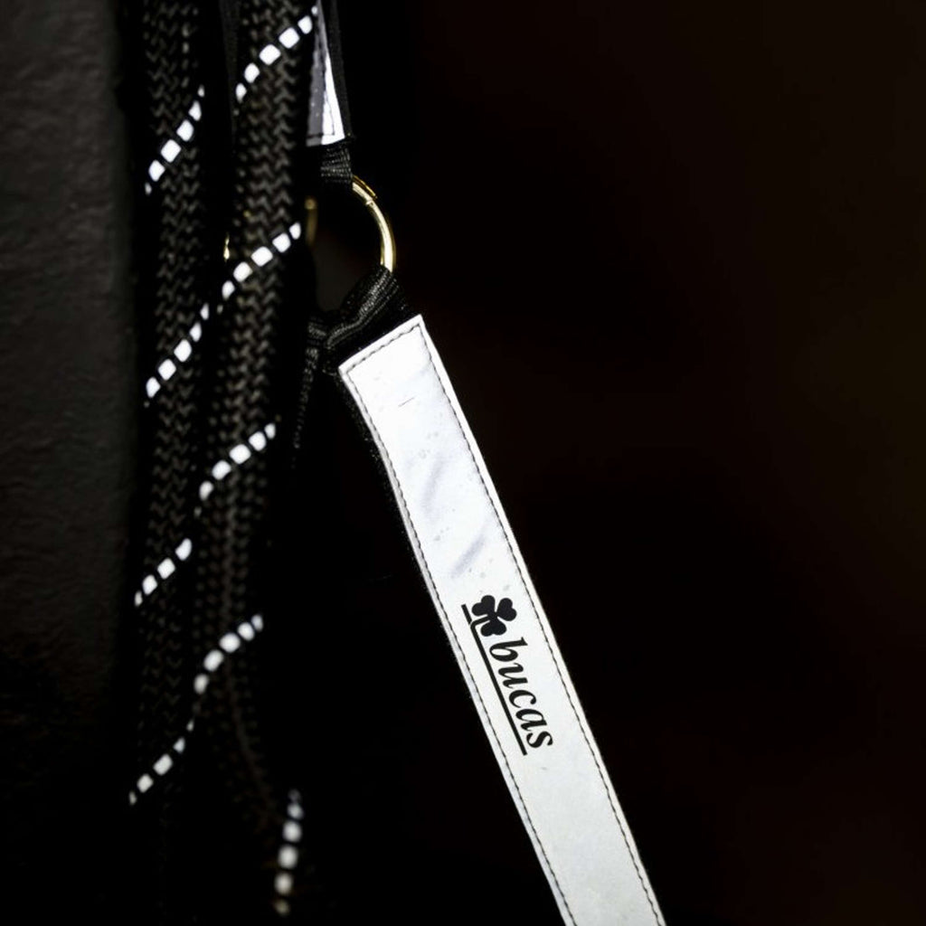 Bucas Lead Rope Reflectglow with Carabiner Reflectglow
