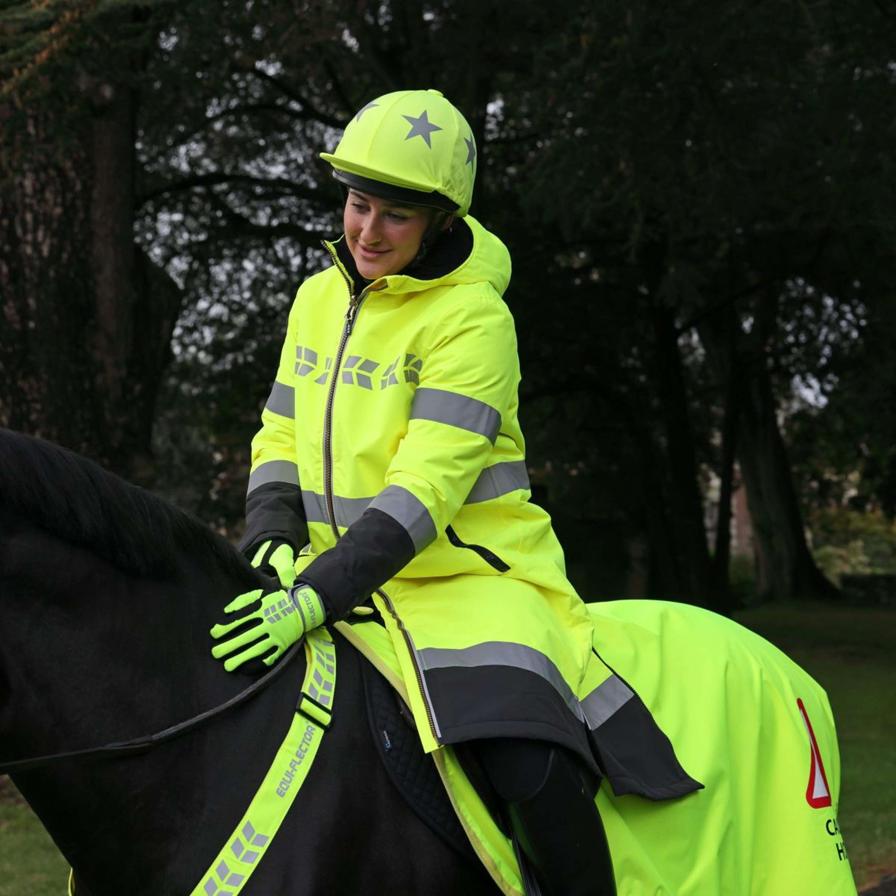 Equi-Flector by Shires Jacket All Weather Yellow