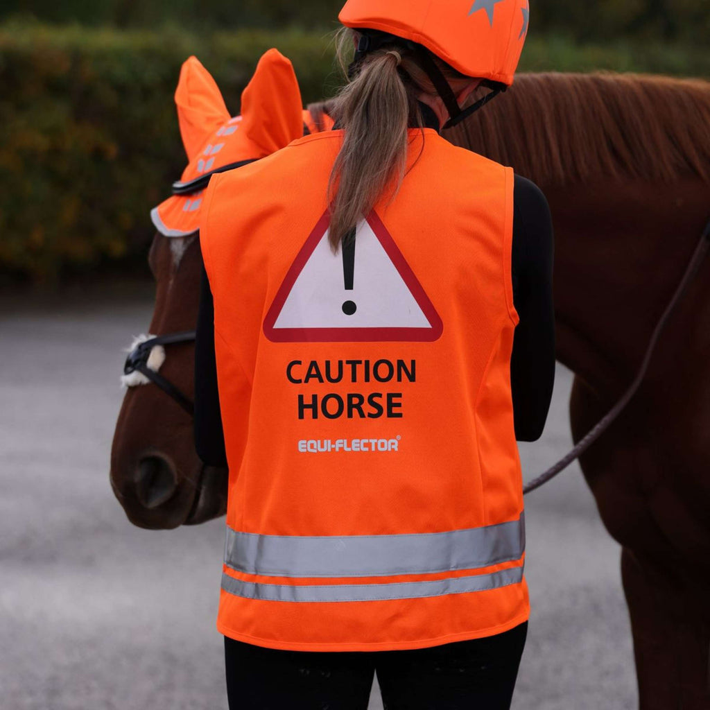 Equi-Flector by Shires Safety Vest Orange