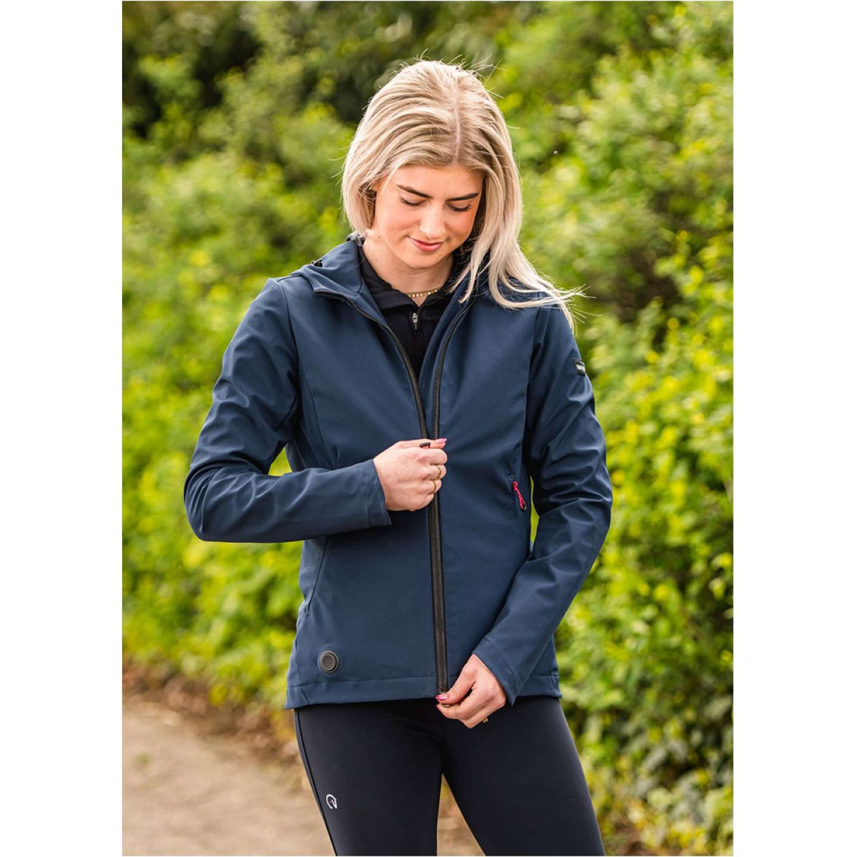 WHIS Heated Jacket Softshell Coach Dark Navy