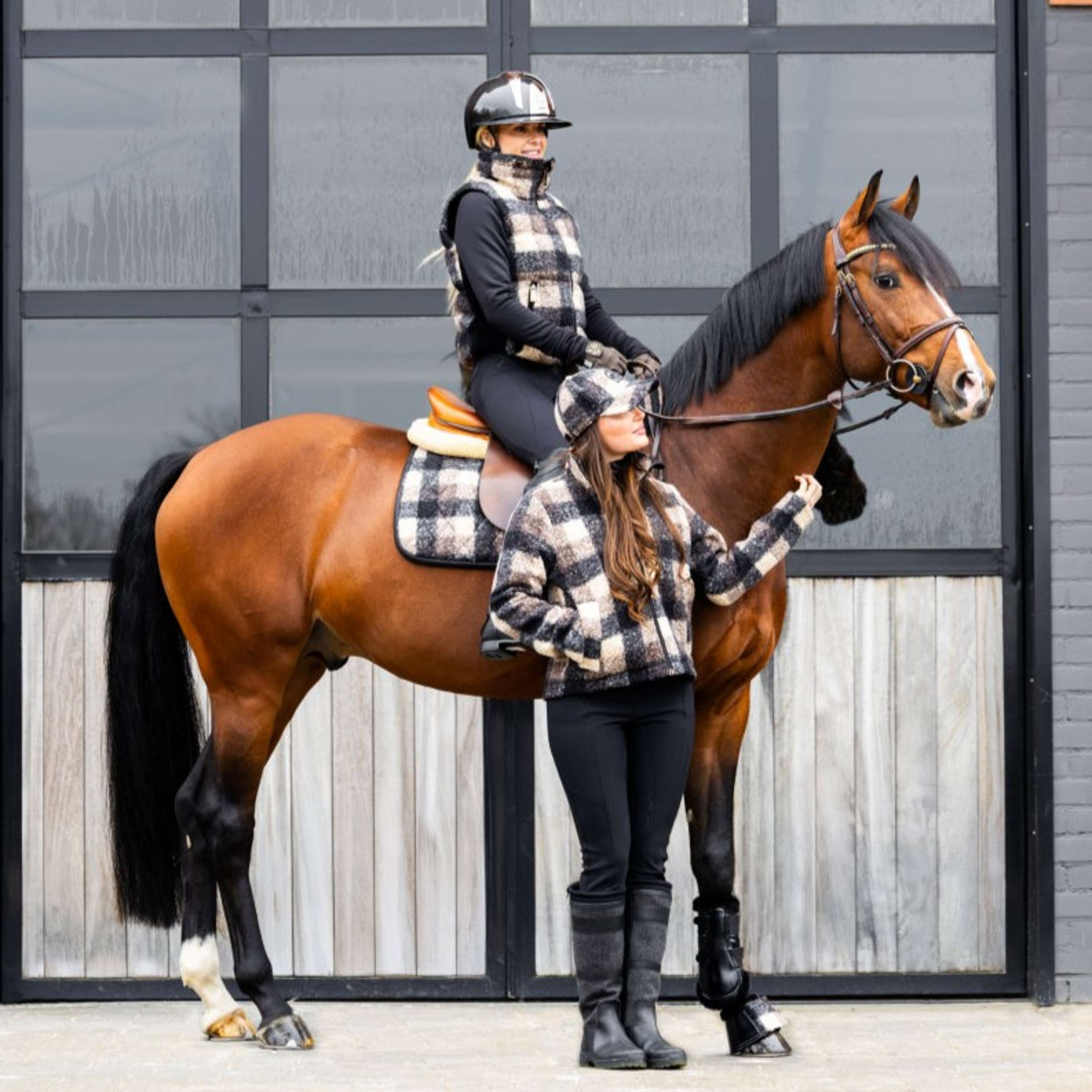 Cavallo Jacket Cavallumea Teddy Check