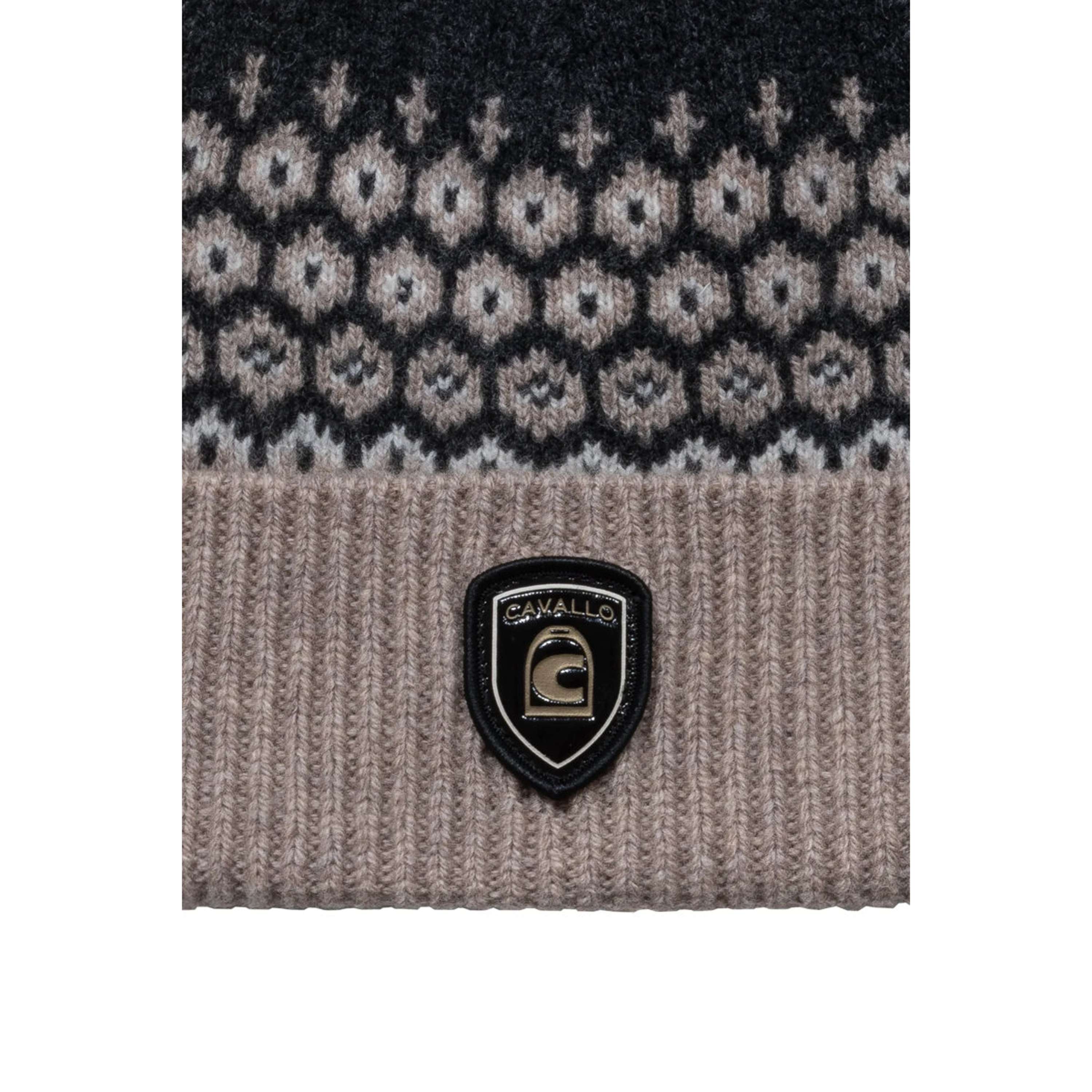 Cavallo Cap Cavalloe Anthracite Melange
