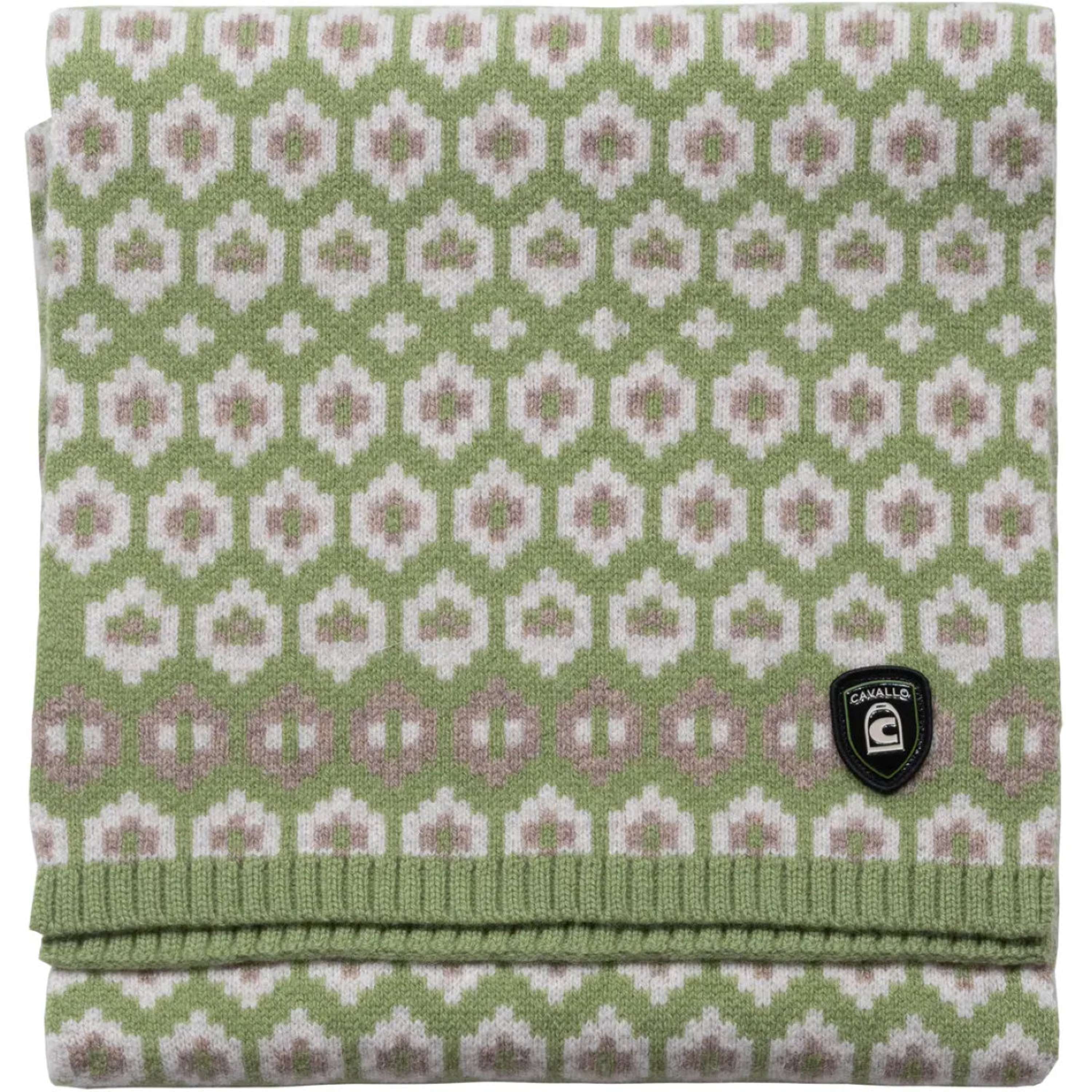 Cavallo Scarf Cavallena Golden Green