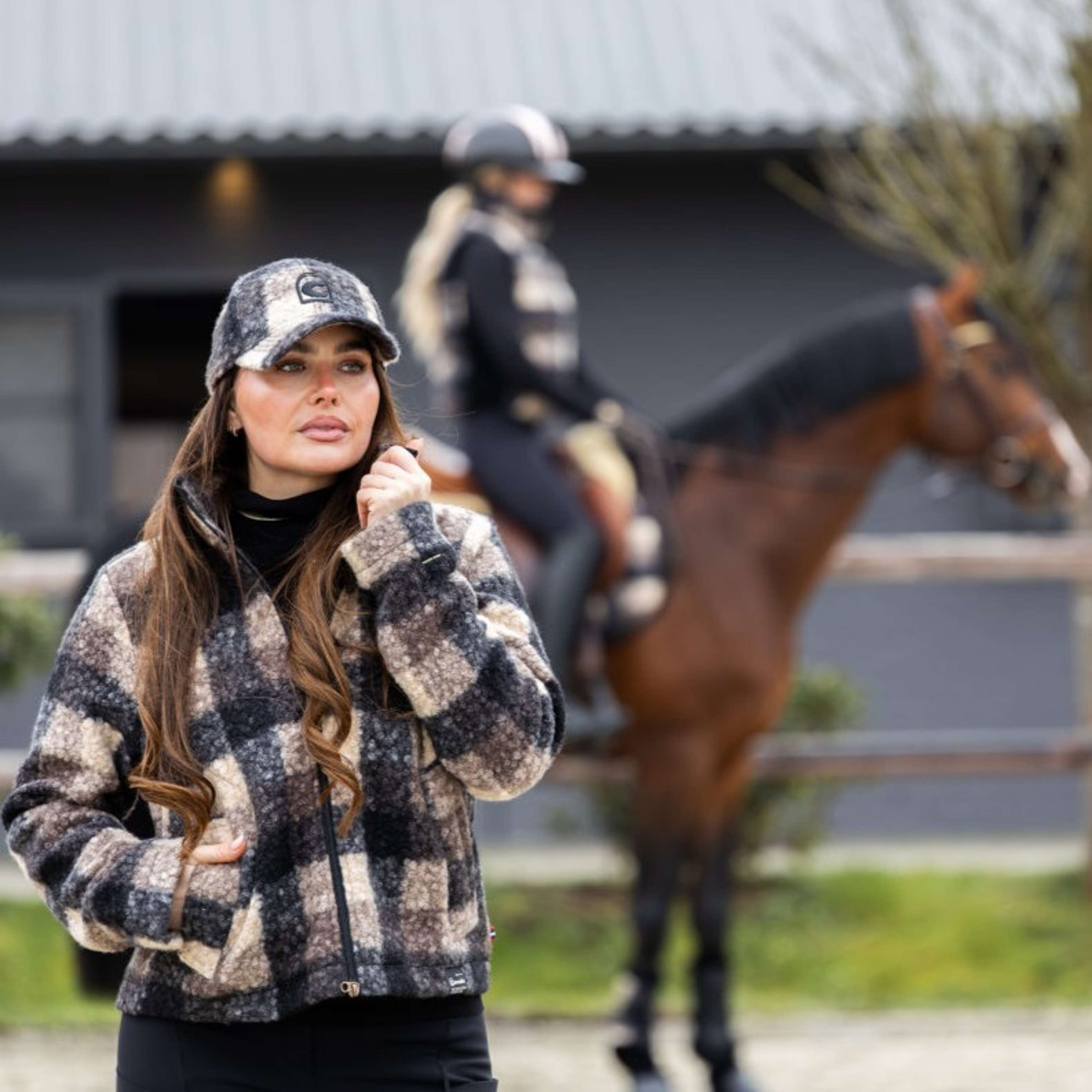 Cavallo Jacket Cavallumea Teddy Check
