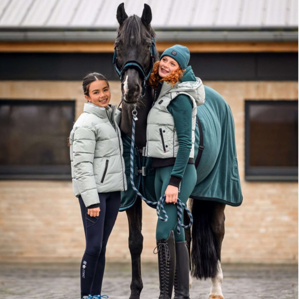 Cavallo Lead Rope CavalJace with Carabiner Dark Peacock