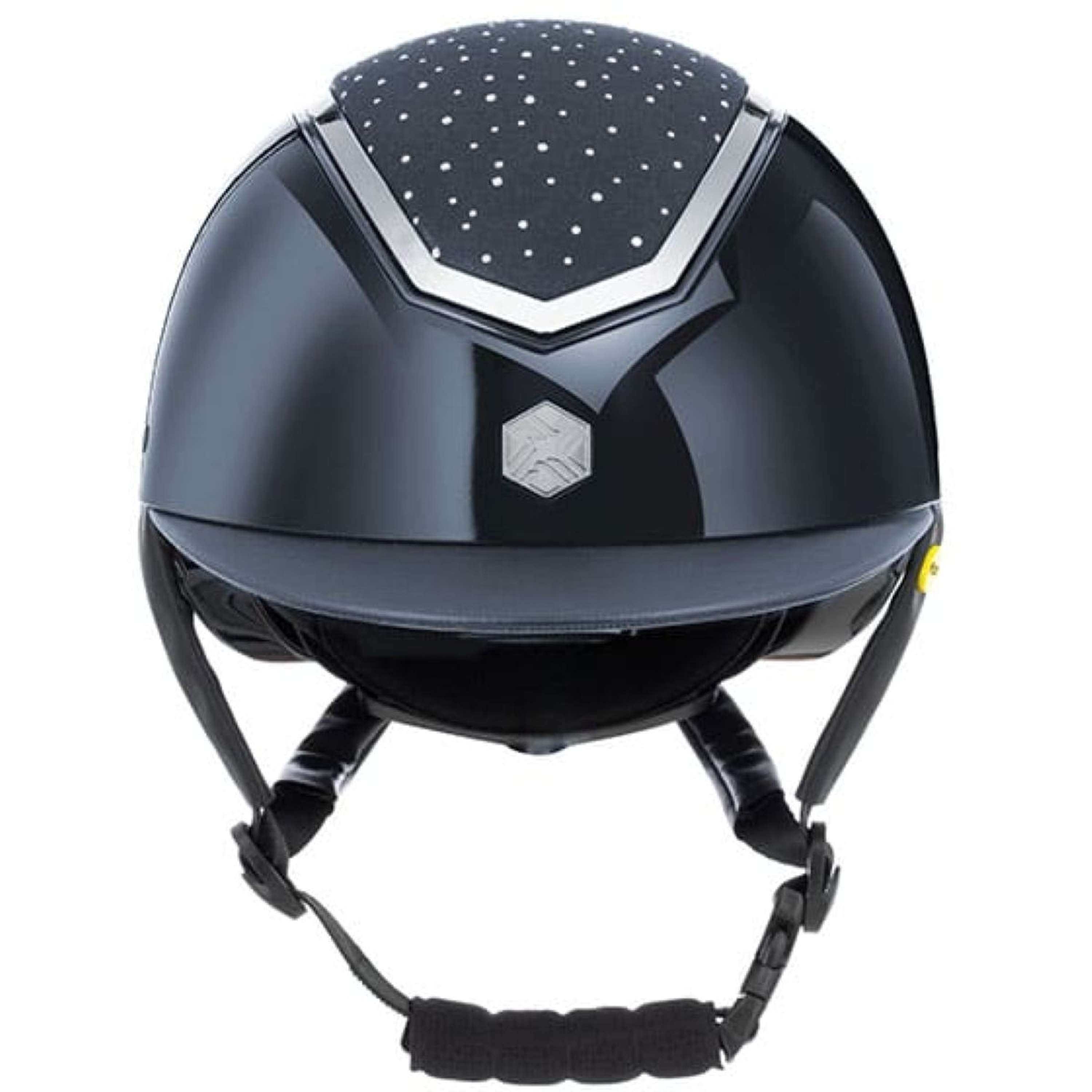 Charles Owen Cap Kylo Crystal MIPS Navy Gloss/Silver