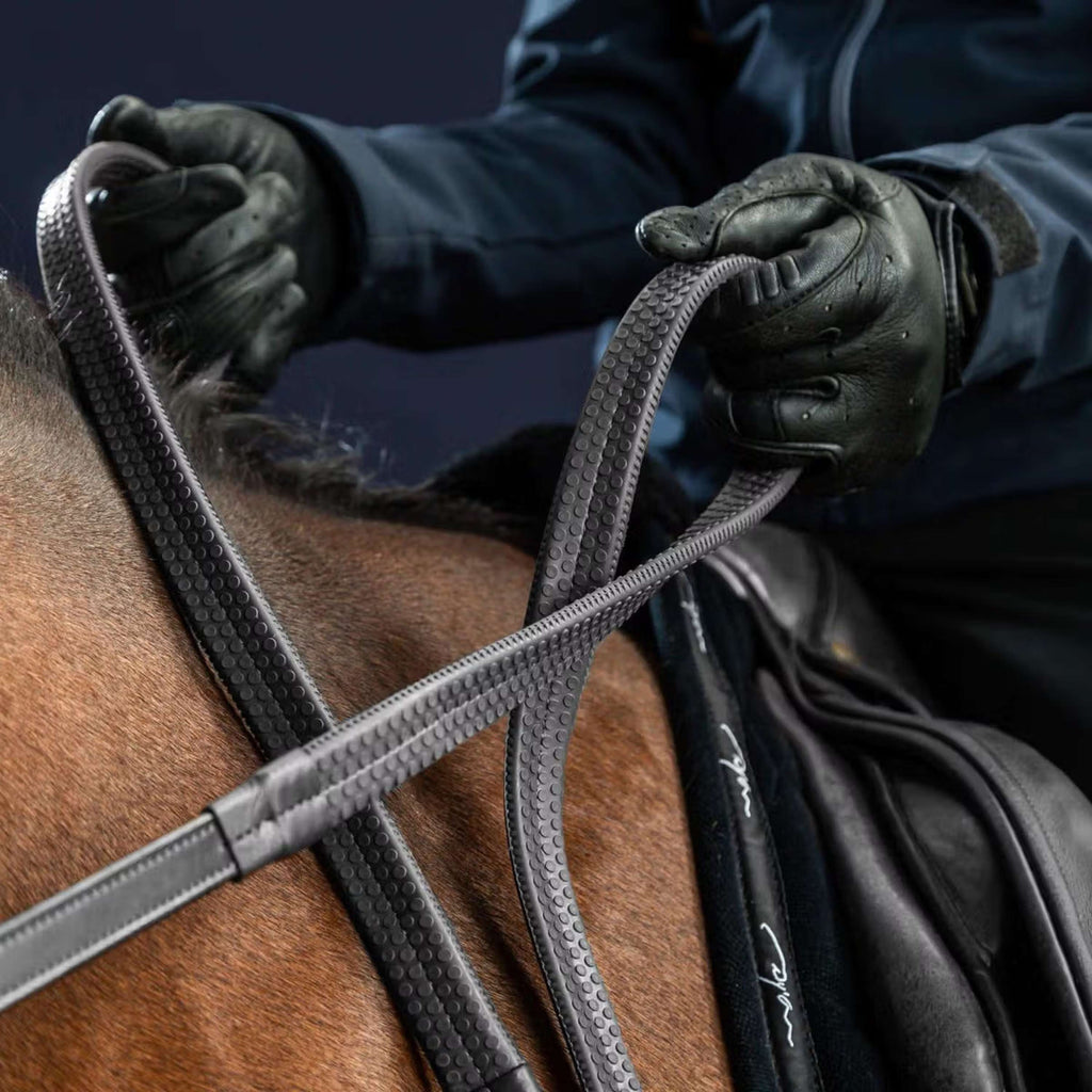 Dyon Reins Rubber 1/2 Black