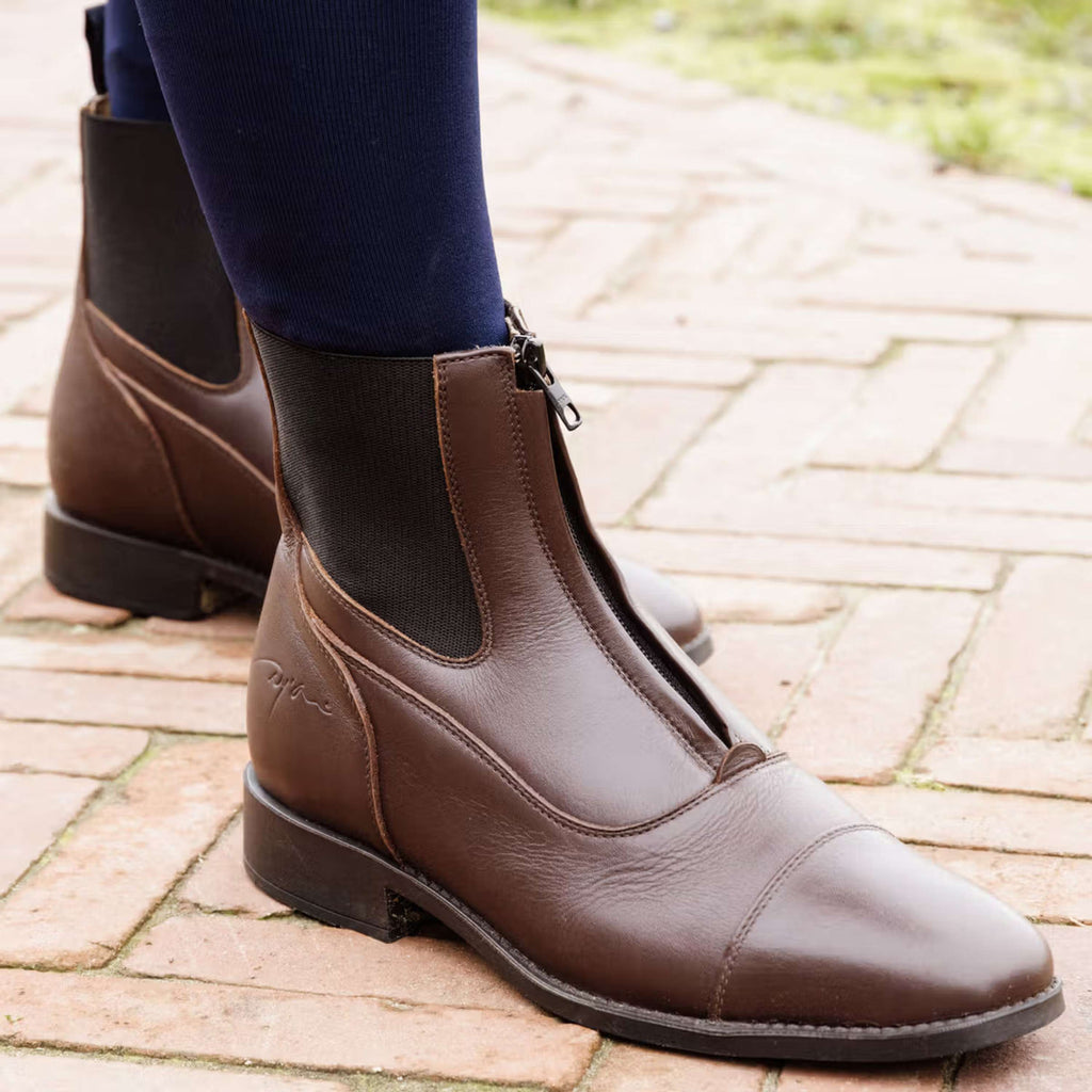 Dyon Jodhpurs Front Zipper Brown