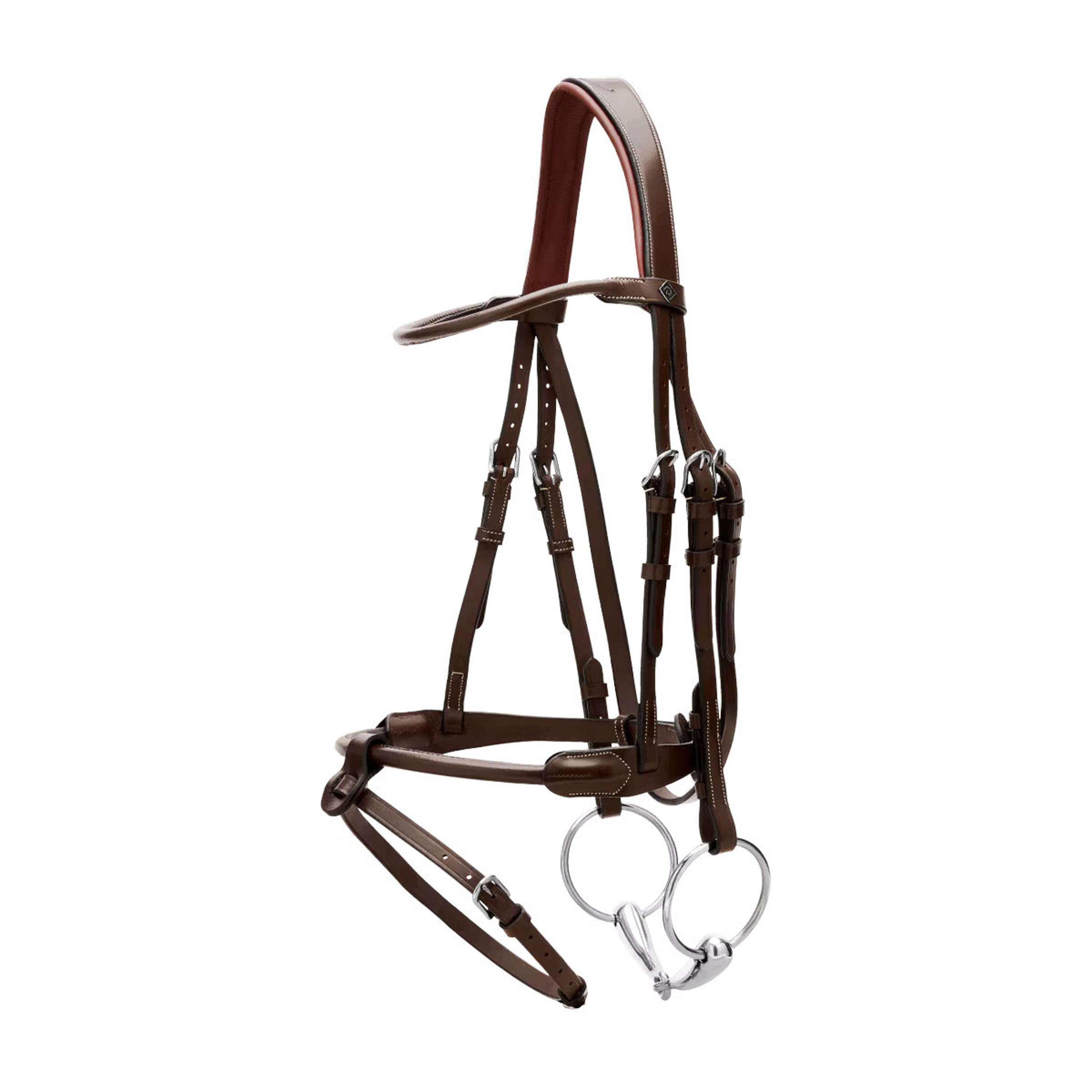 Dyon Bridle Round Leather Brown