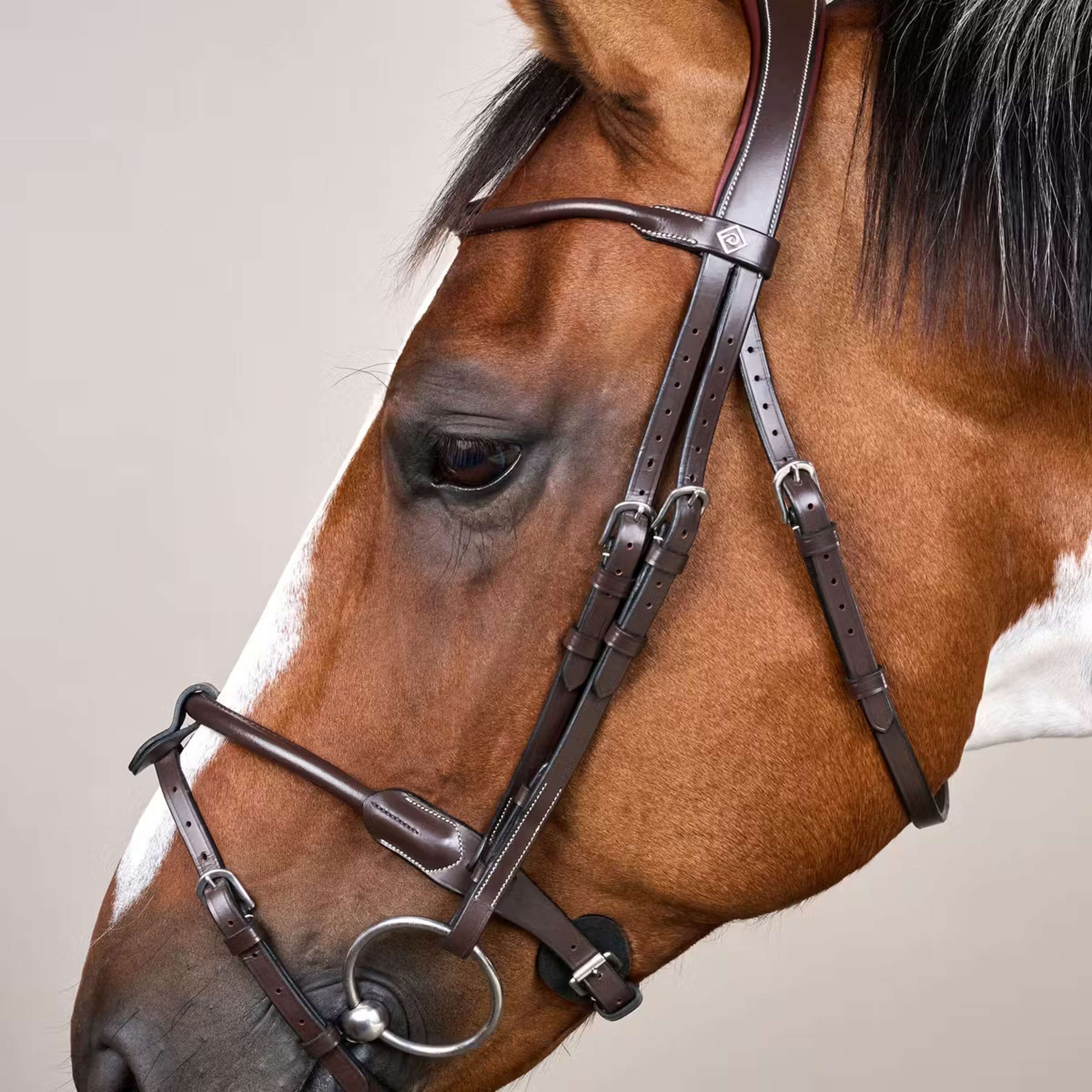 Dyon Bridle Round Leather Brown