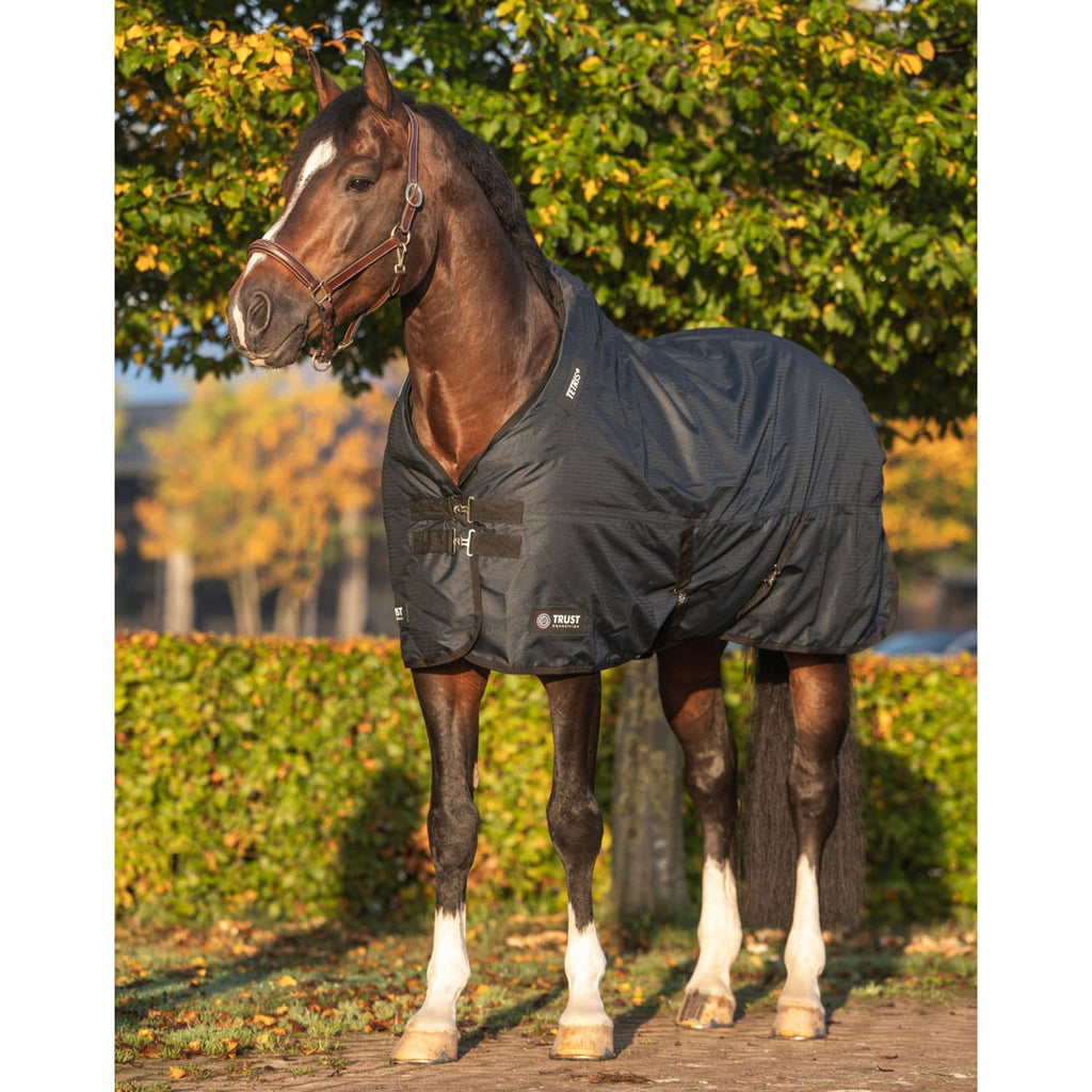 Trust Outdoor Rug Tetris 300g Navy