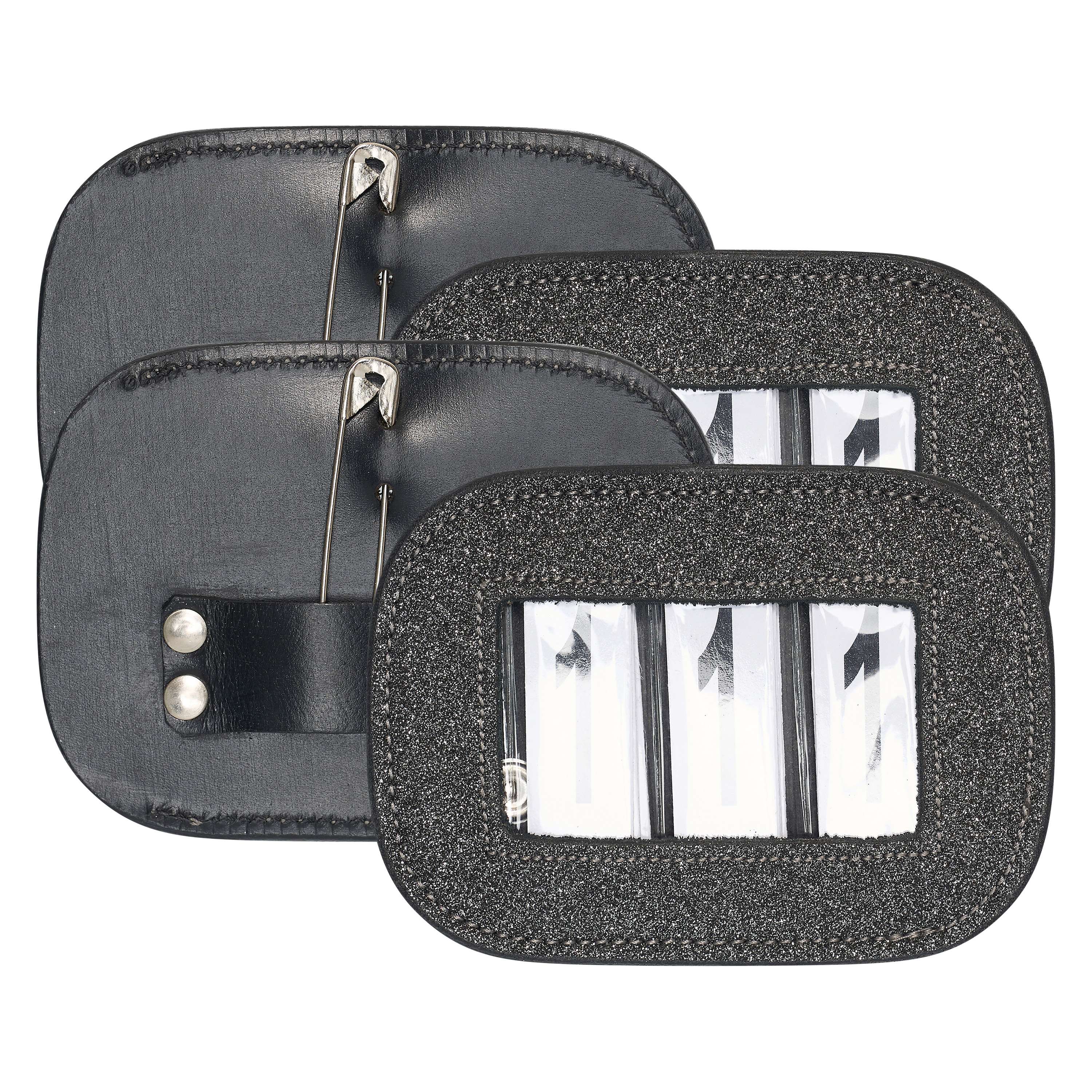 Imperial Riding Competition Numbers IRHGlitter Square Gun Metal