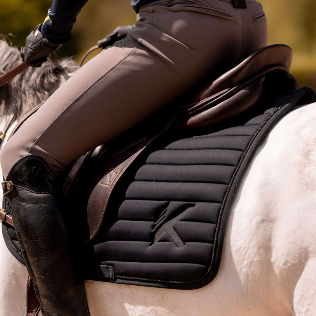 K by EQUITHÈME Saddlepad Triton Jumping Black