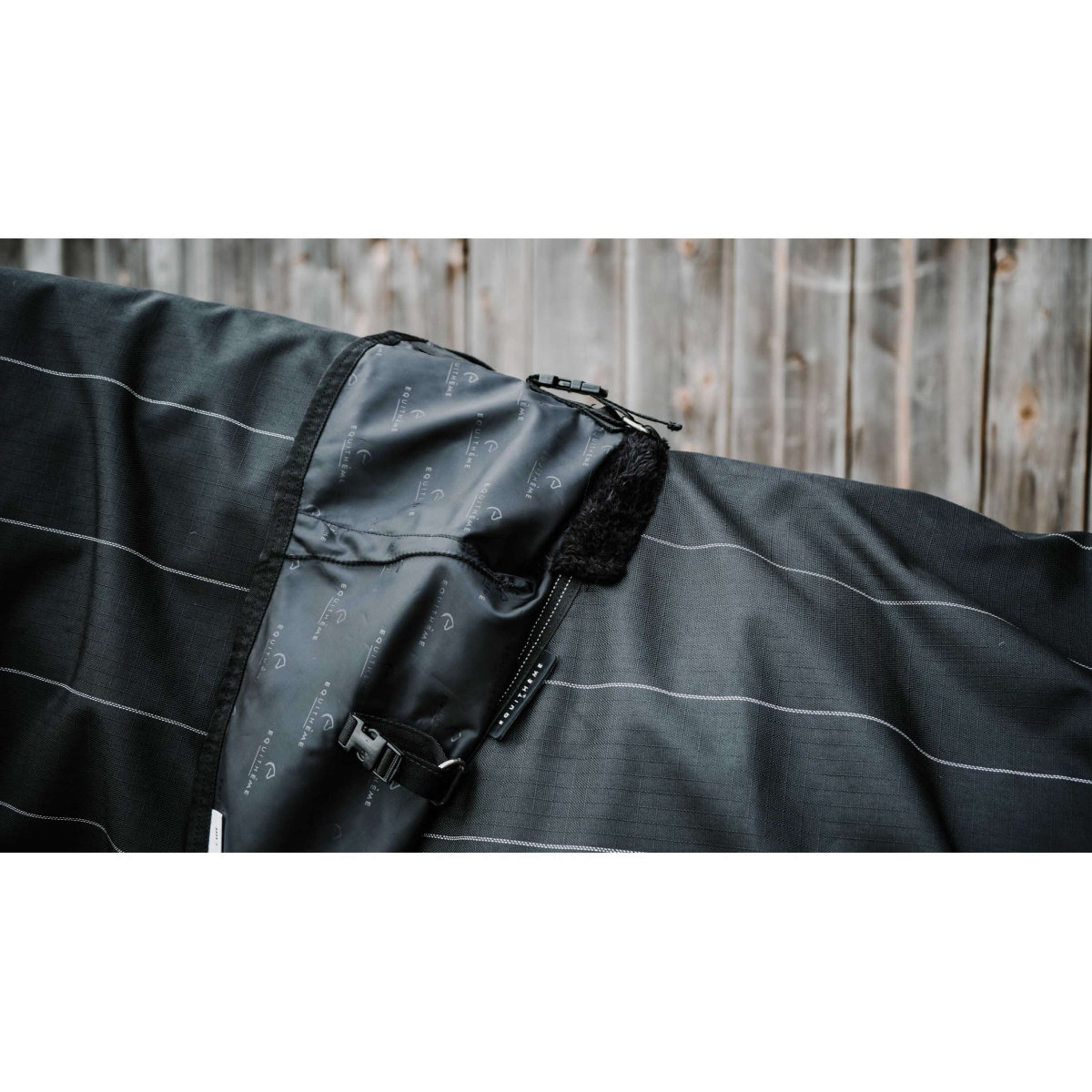 EQUITHÈME Rain Rug TYREX Lumin 600D 0g Black