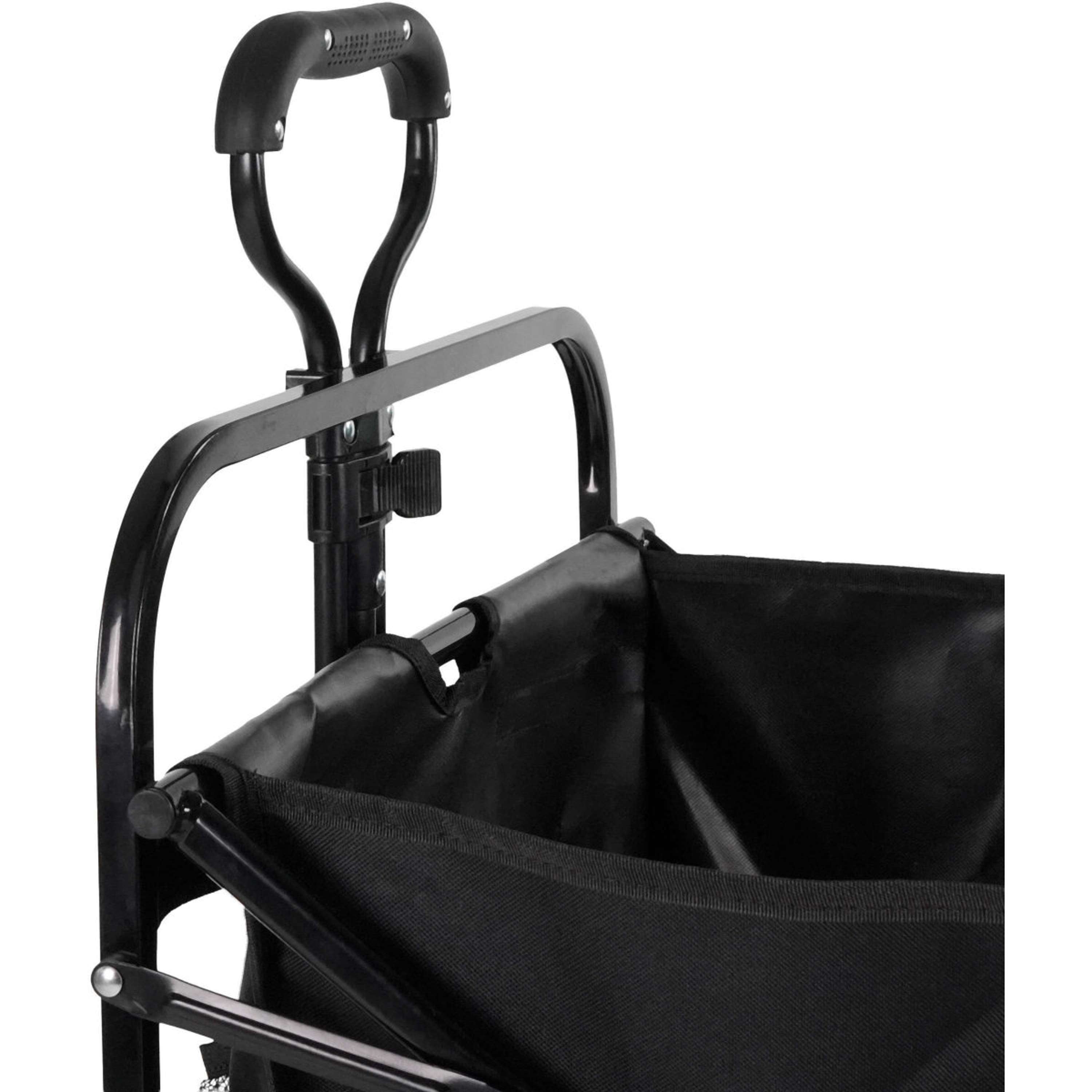 Hippotonic Trolley Cart Four-Wheeled Black