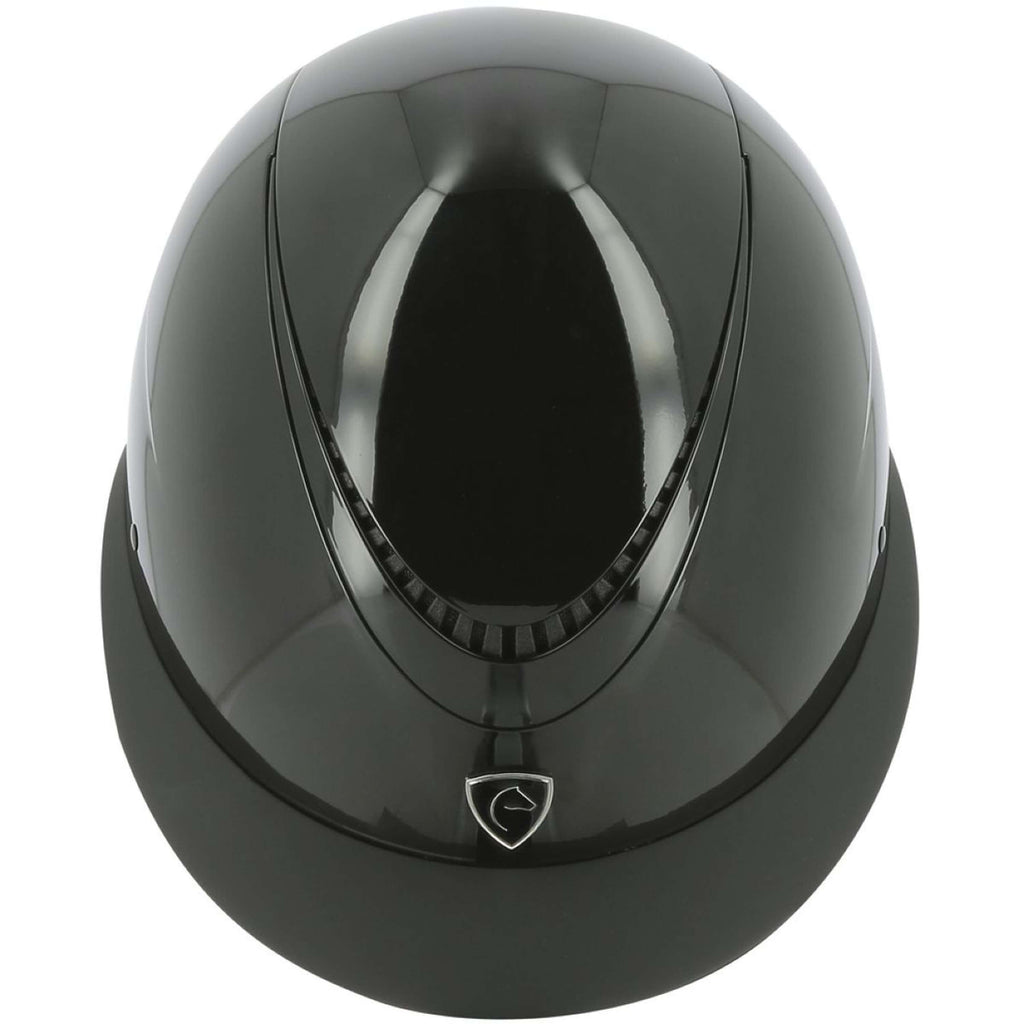 EQUITHÈME Cap Wings Mips Black Shiny