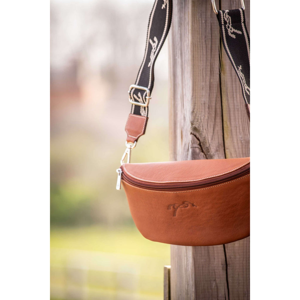 Pénélope Fanny Pack Smile Cognac