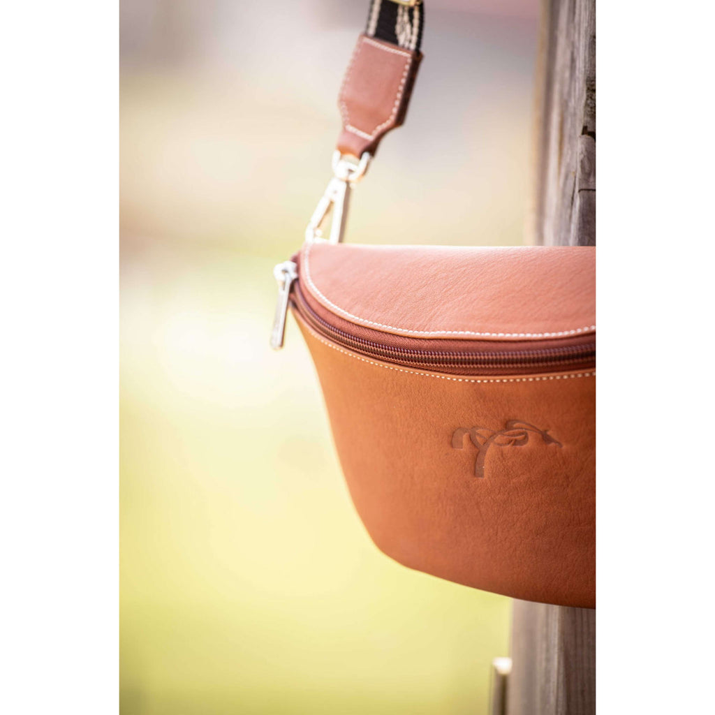 Pénélope Fanny Pack Smile Cognac