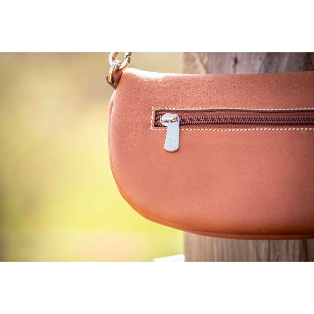 Pénélope Fanny Pack Smile Cognac