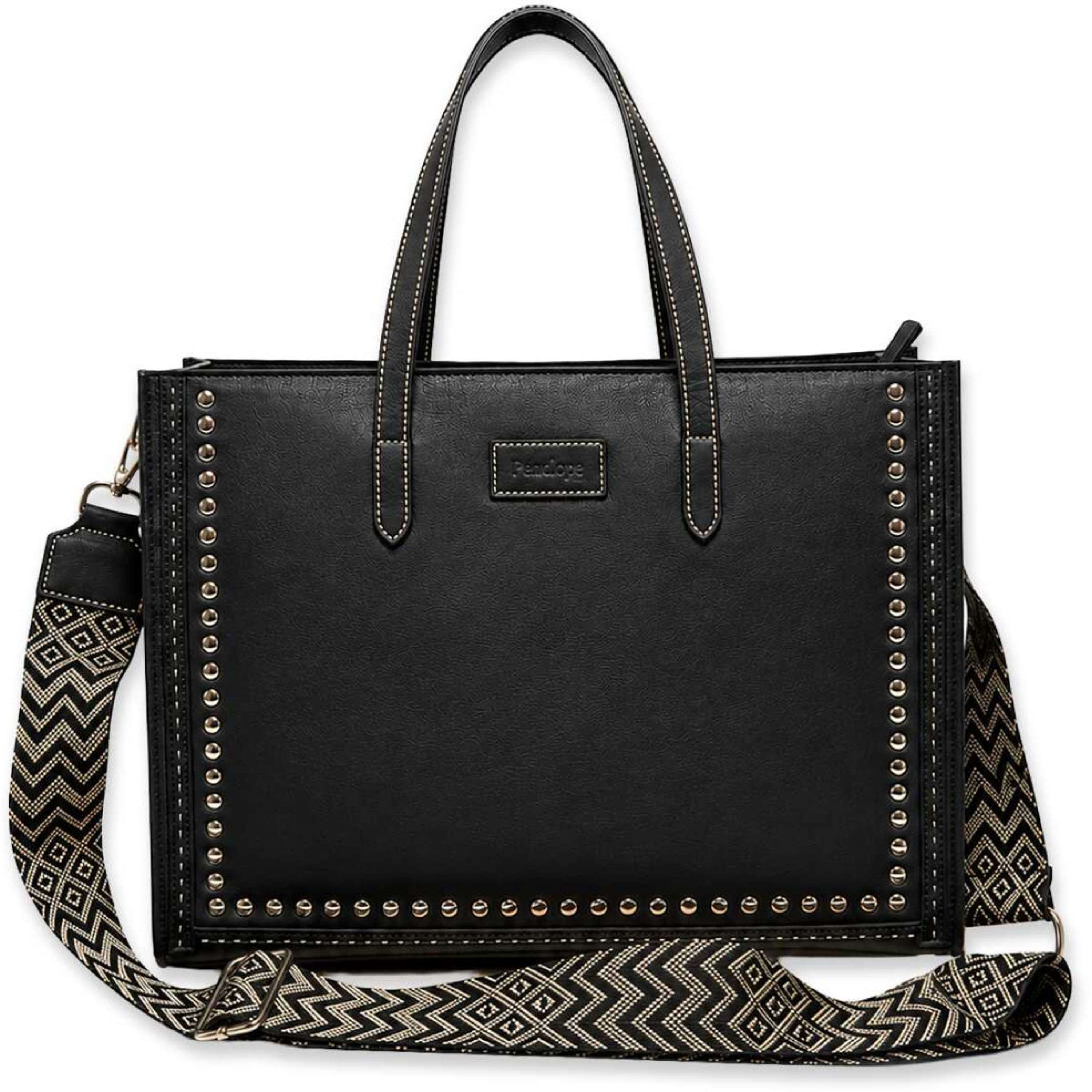 Pénélope Handbag Naily Romane Black