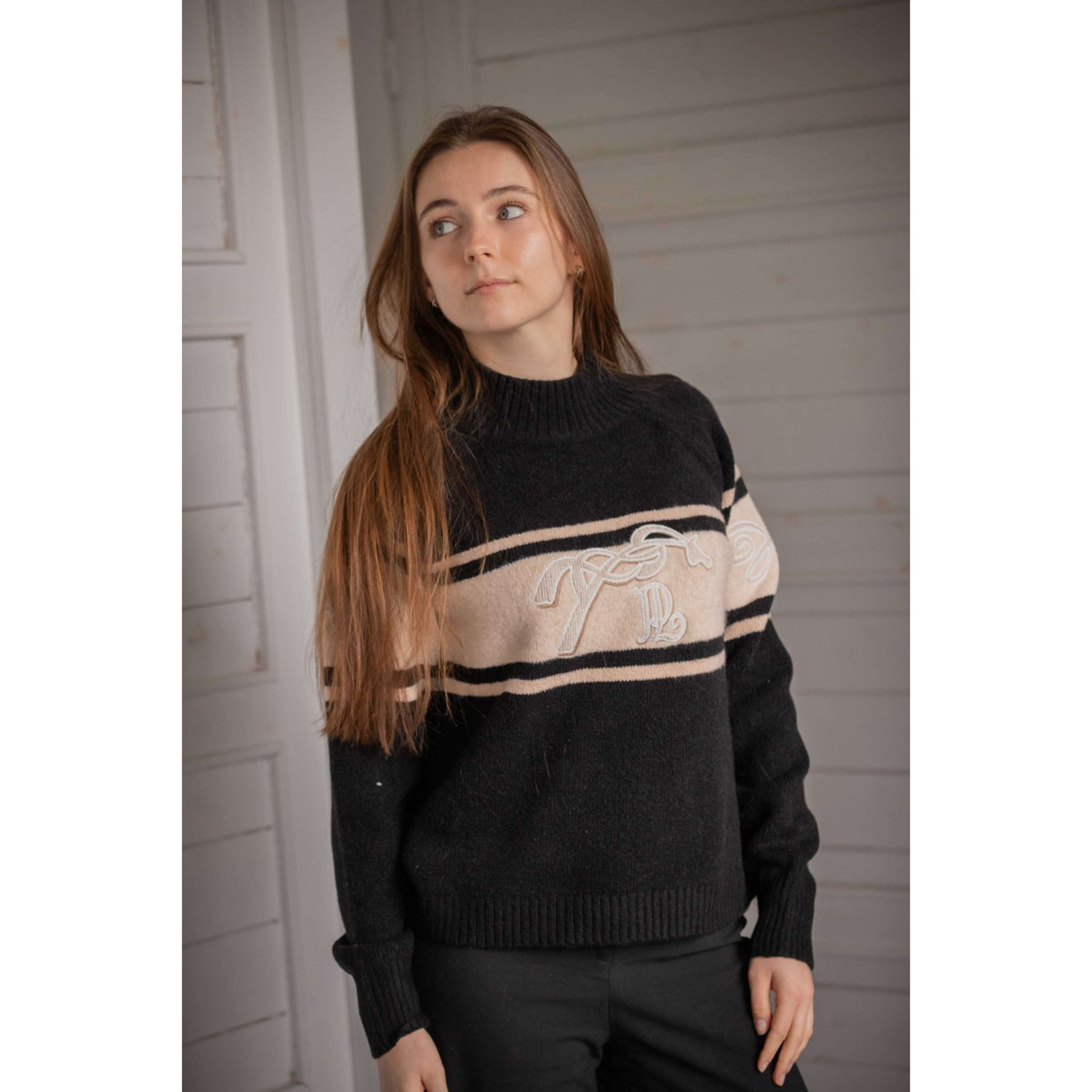 Pénélope Sweater Noris Black/Camel