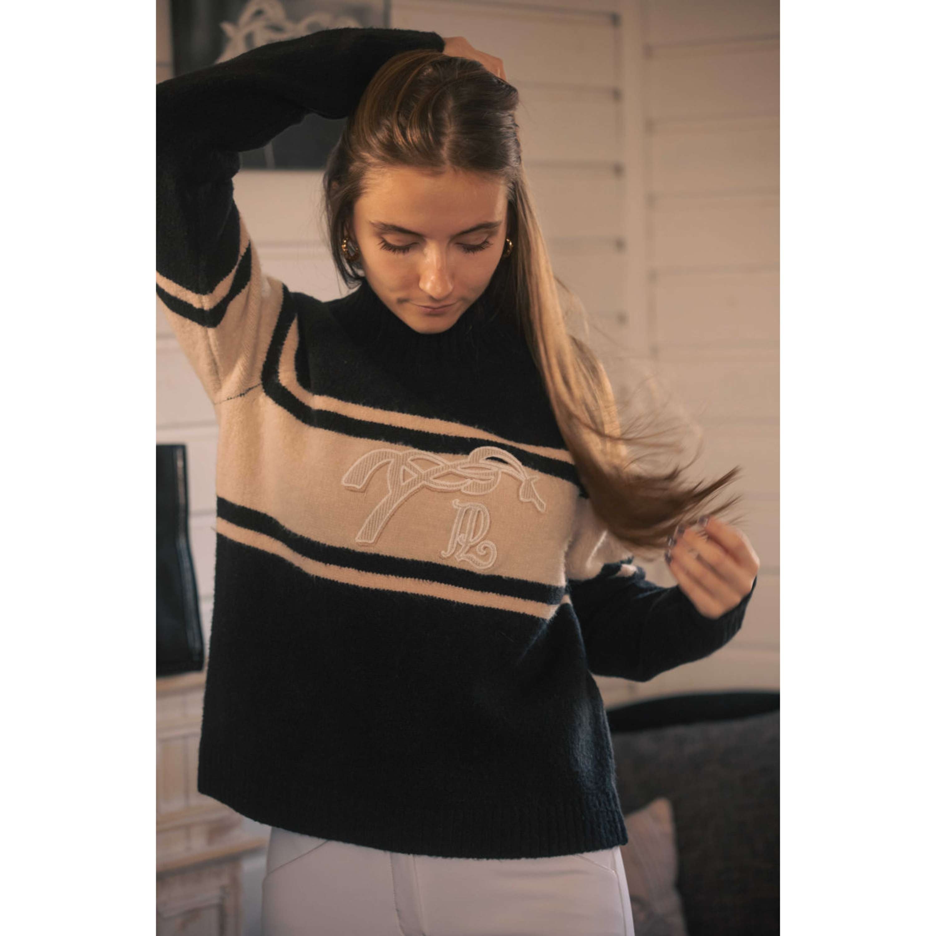 Pénélope Sweater Noris Black/Camel